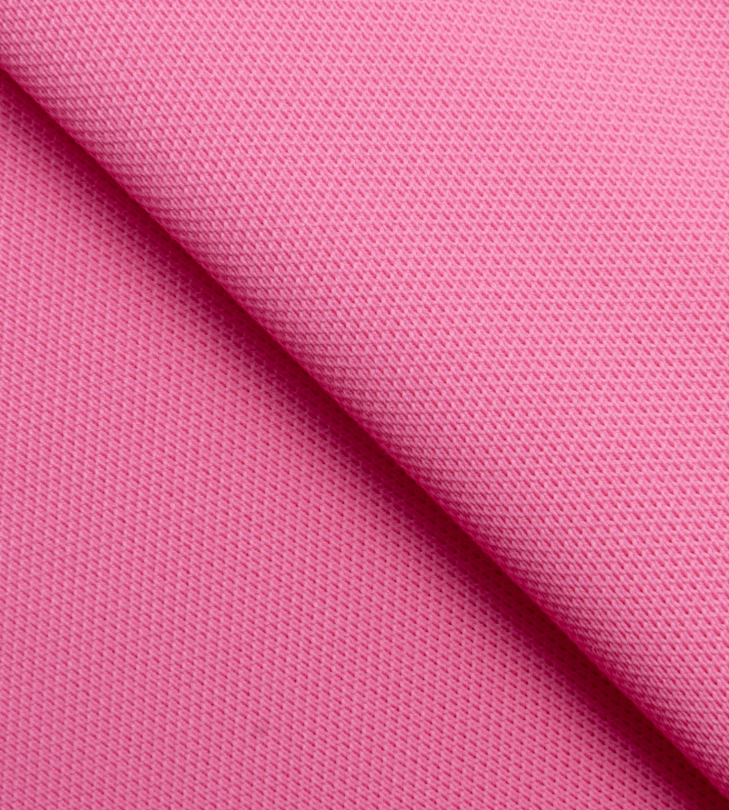 LADIES BLOCK PIQUE POLO - PINK - Image 7
