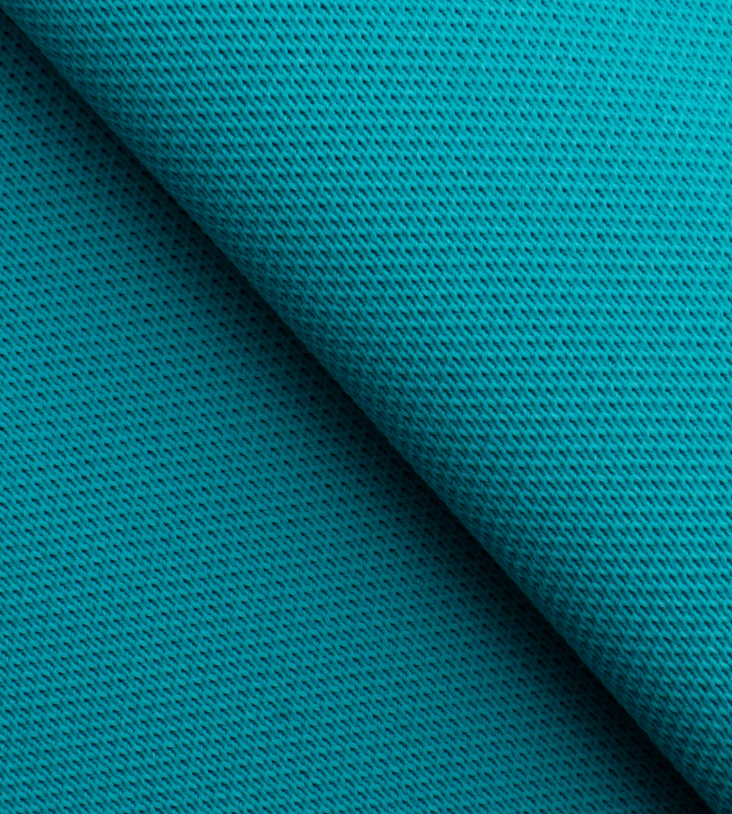 LADIES BLOCK PIQUE POLO - TEAL - Image 7