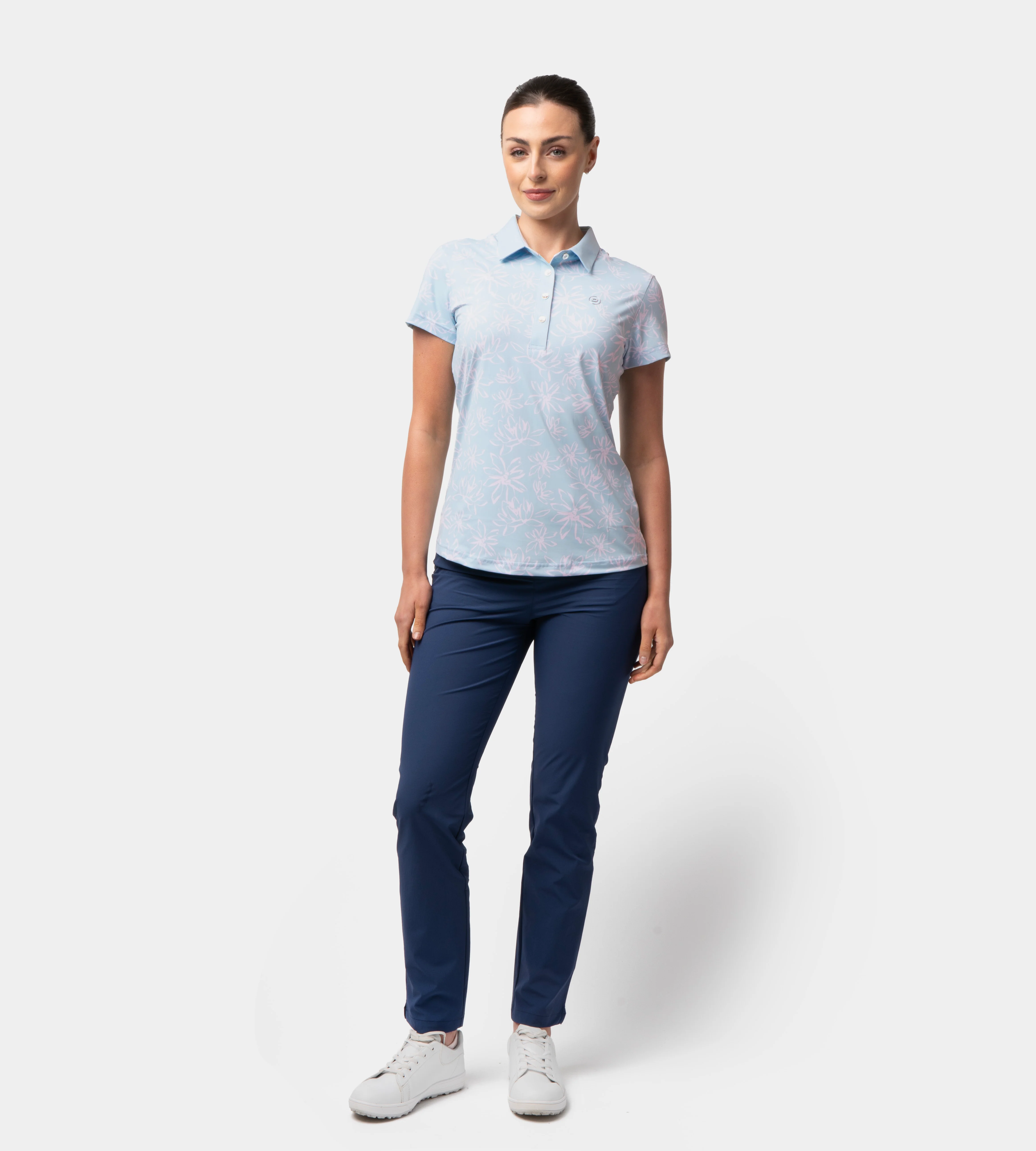 LADIES BLOOM POLO - MINT - Image 4