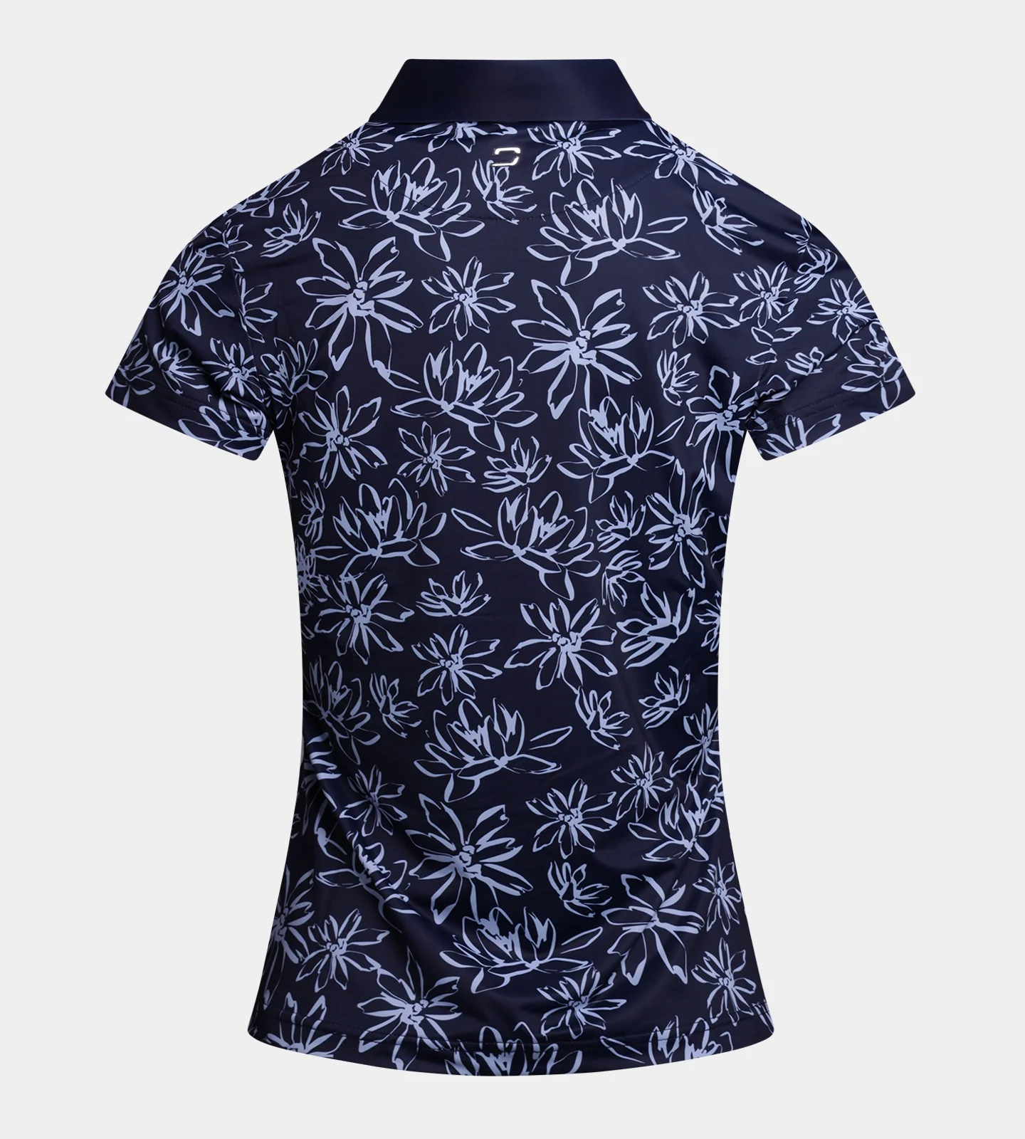 LADIES BLOOM POLO - NAVY - Image 6