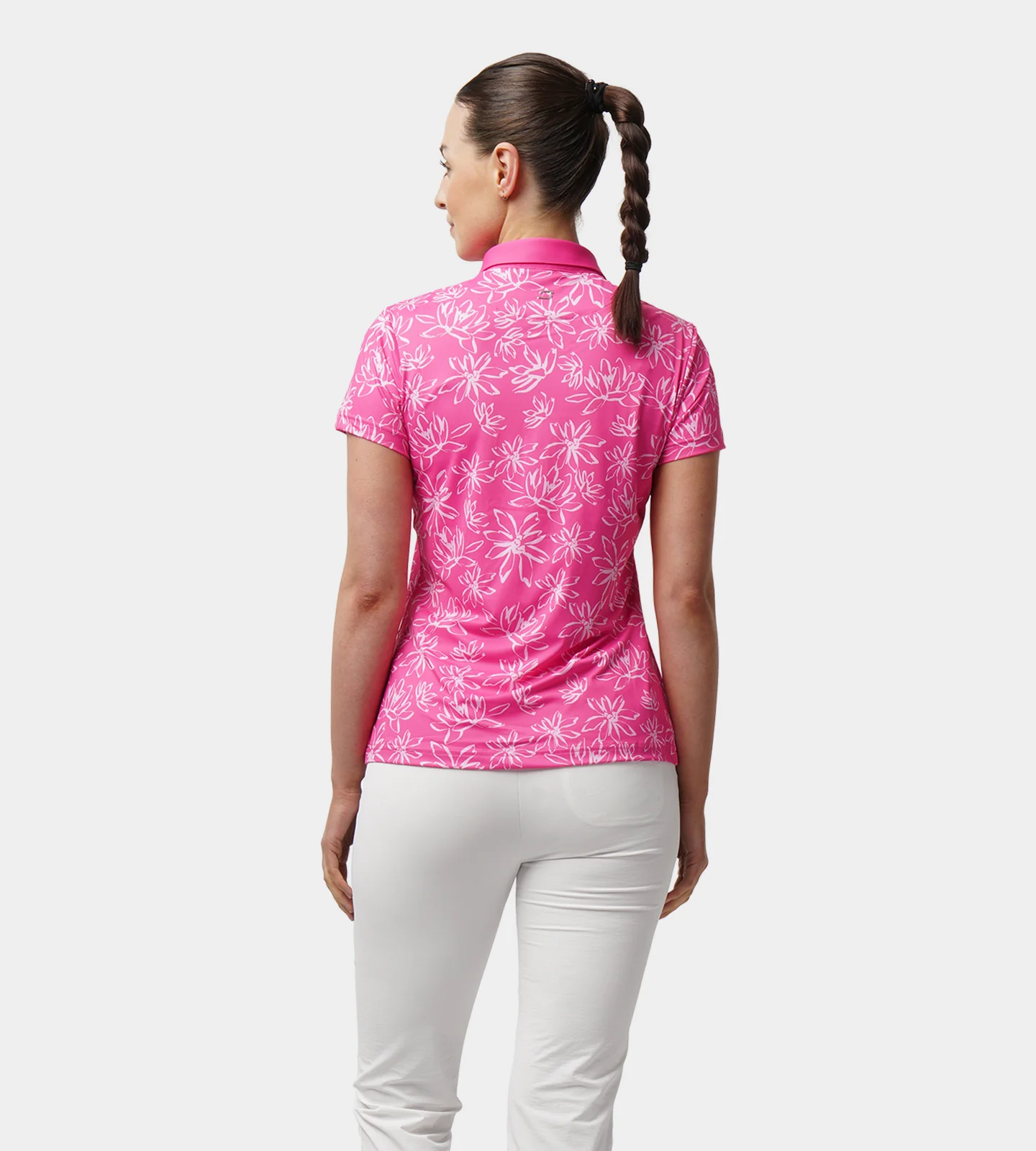 LADIES BLOOM POLO - PINK - Image 3