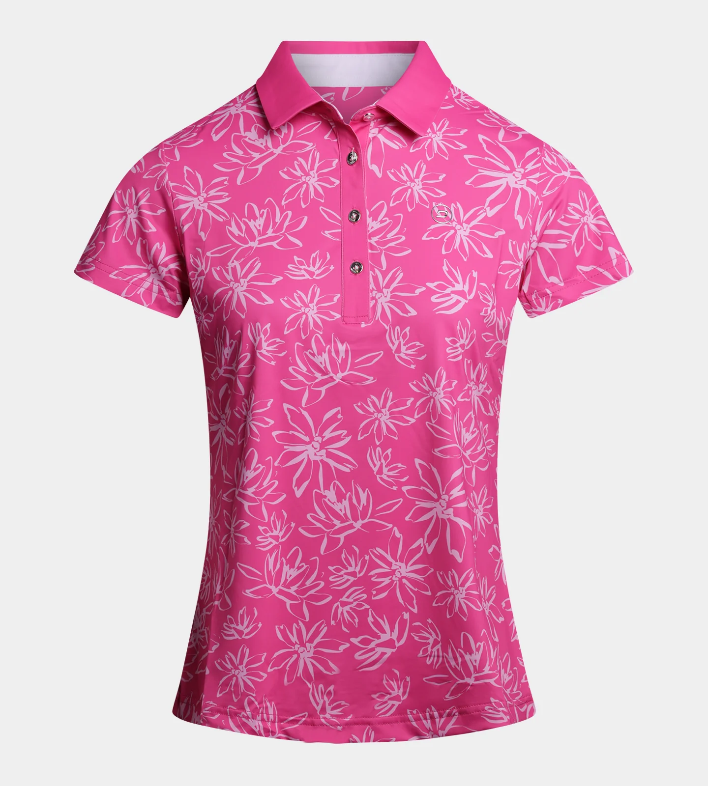 LADIES BLOOM POLO - PINK - Image 5