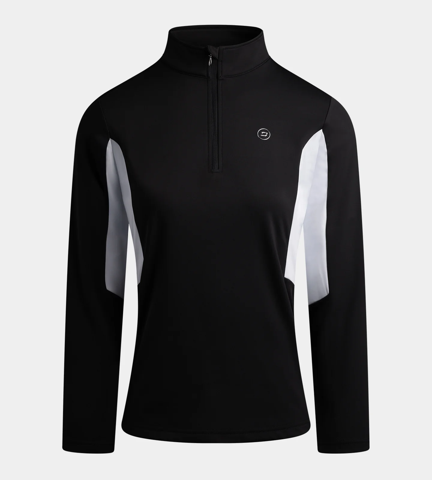 LADIES BREEZY MIDLAYER - BLACK - Image 4