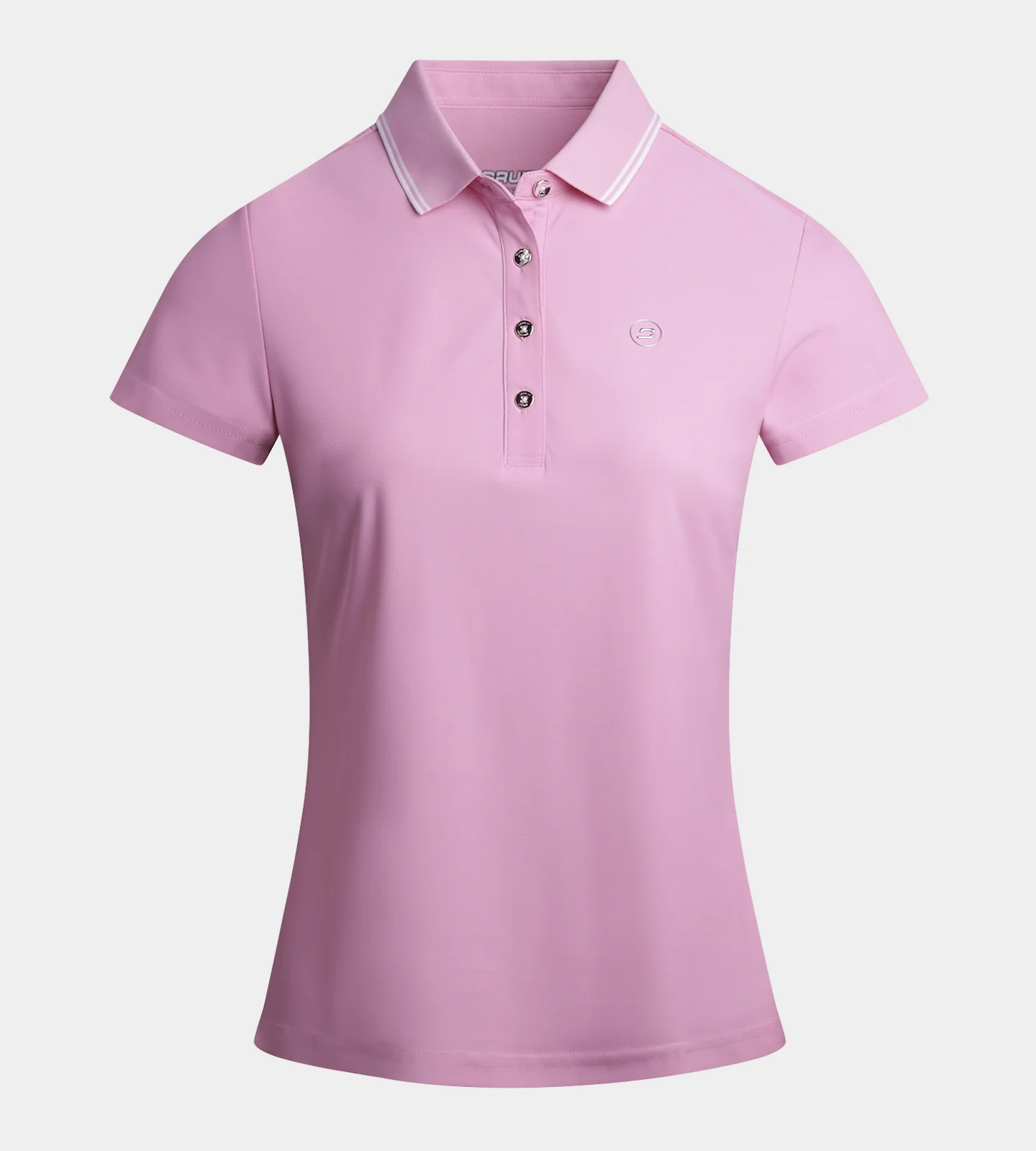 LADIES CLASSIC FIT POLO - PINK - Image 5