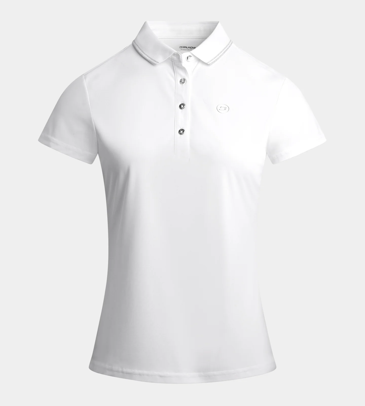 LADIES CLASSIC FIT POLO - WHITE - Image 6