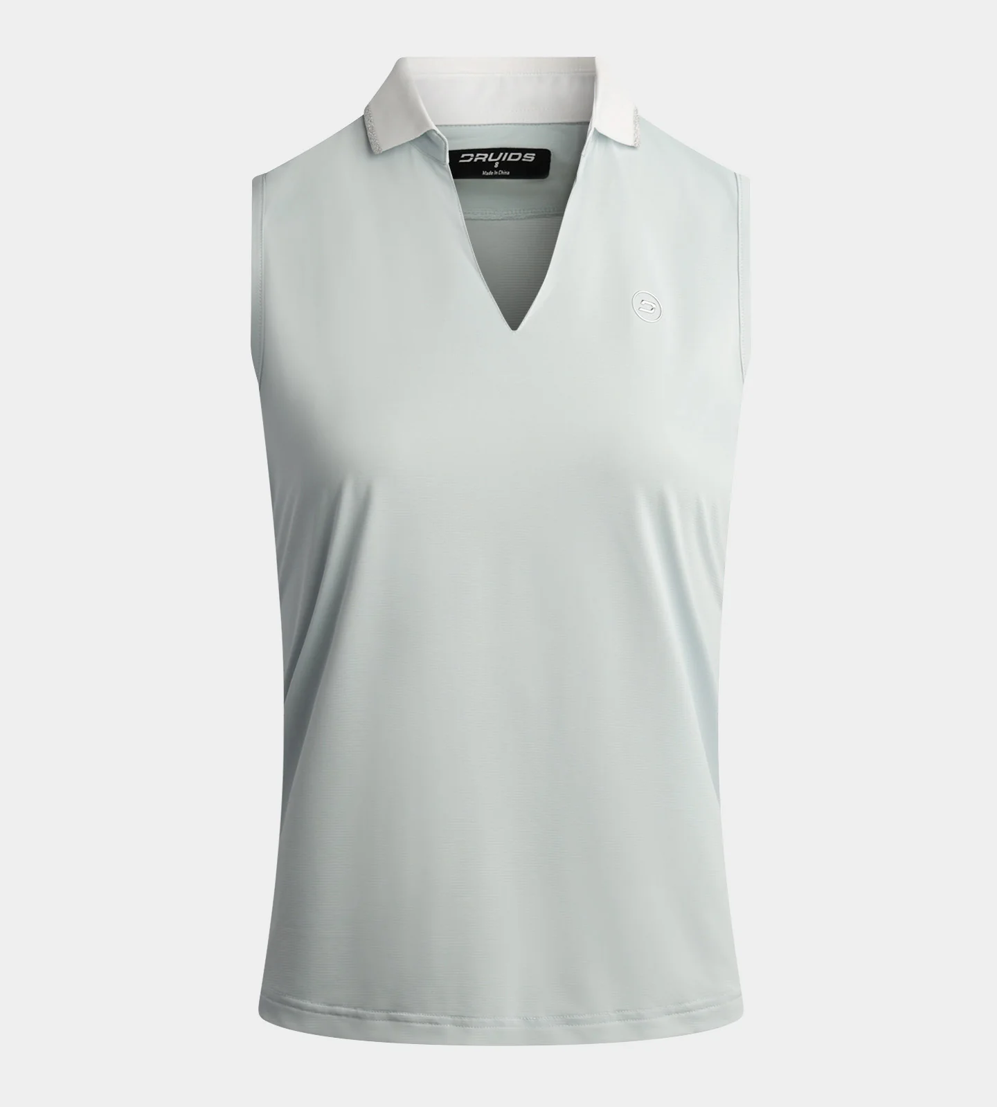 LADIES CLASSIC V NECK POLO - MINT - Image 4
