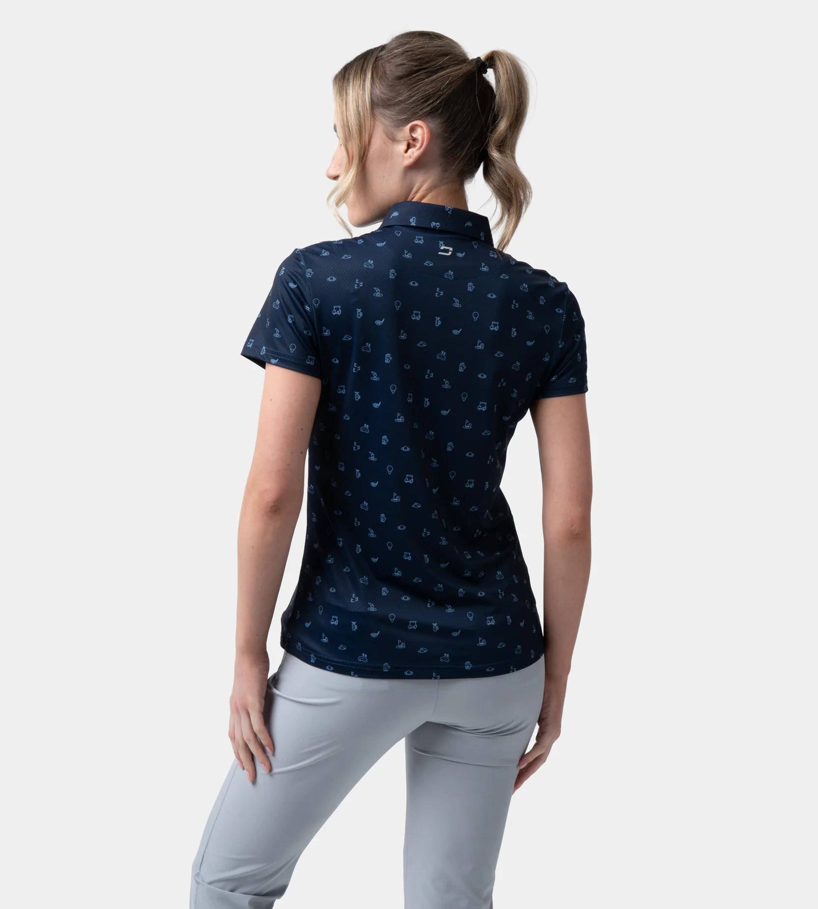 LADIES CLUB 2.0 POLO - NAVY - Image 3
