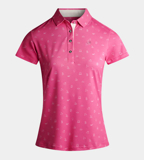LADIES CLUB 2.0 POLO - PINK - Image 5