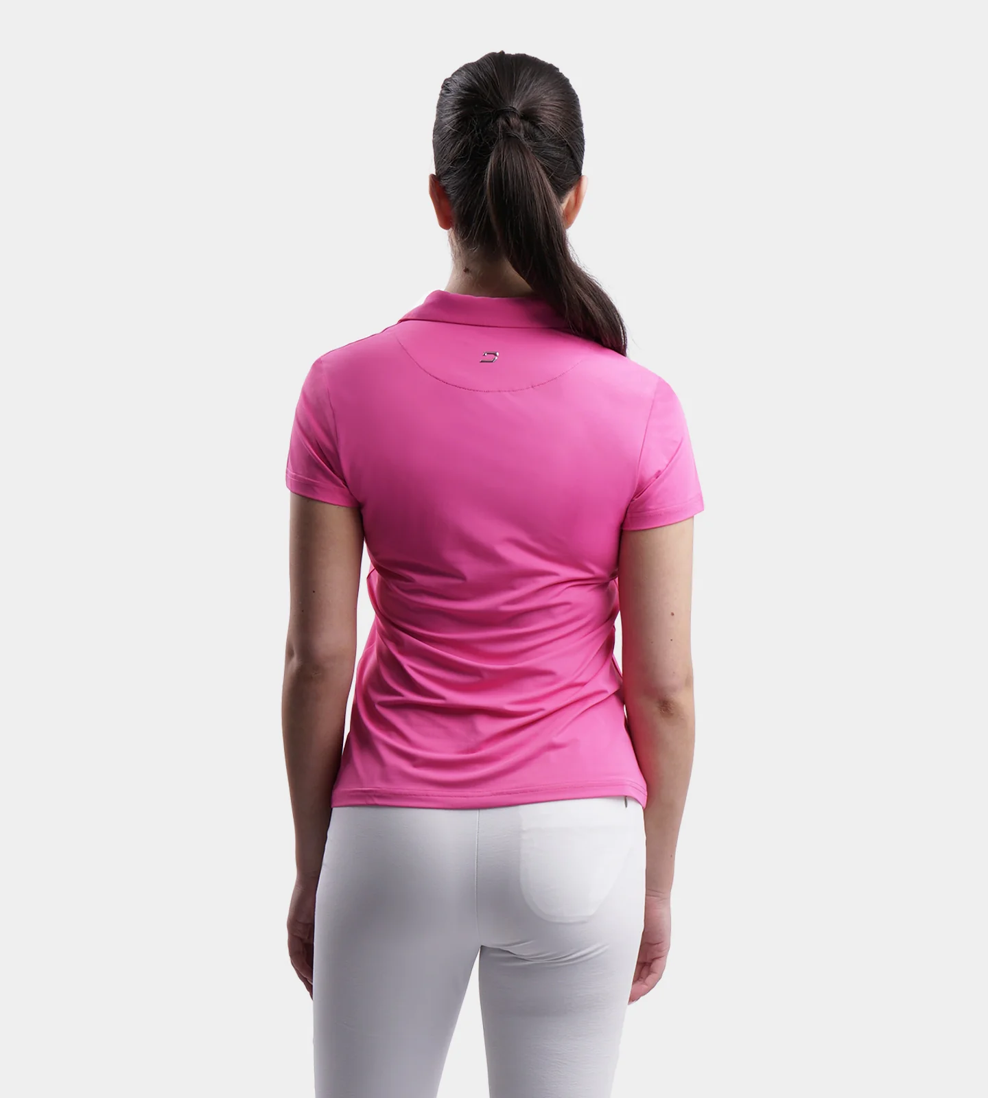 LADIES CLUBHOUSE POLO - PINK - Image 2