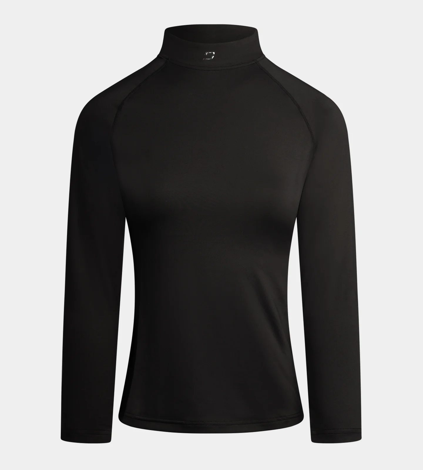 LADIES CREW BASELAYER - BLACK - Image 5