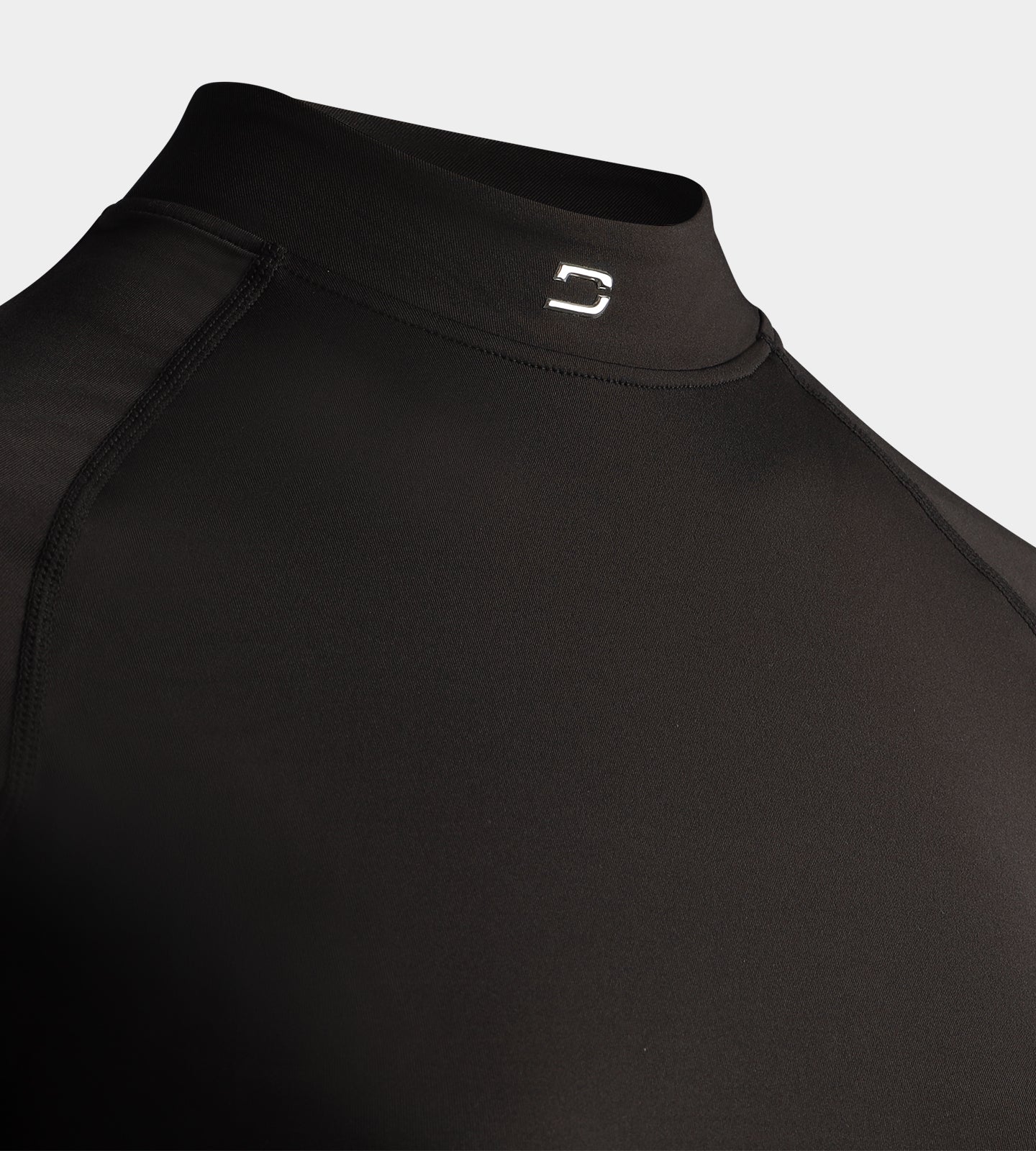 LADIES CREW BASELAYER - BLACK - Image 6
