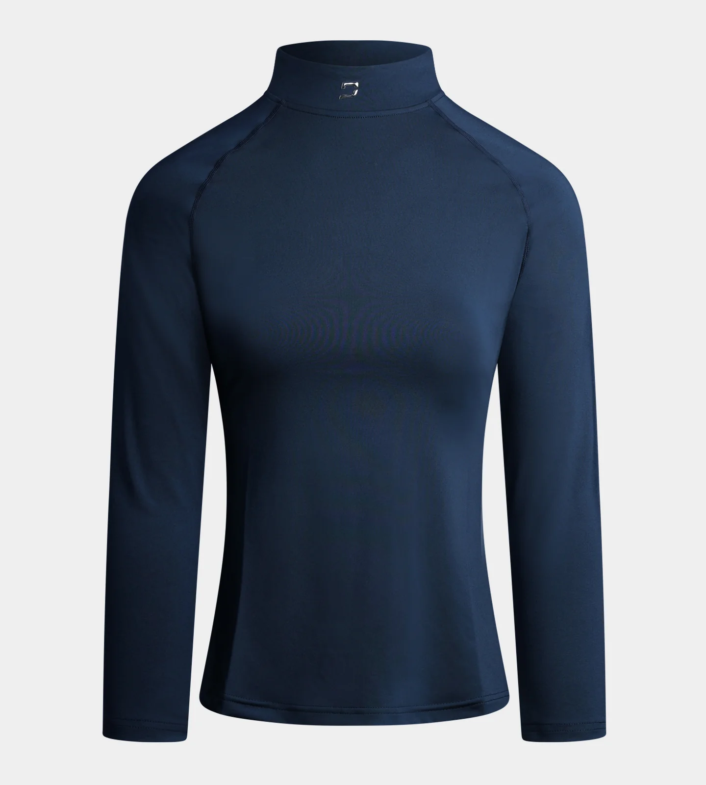 LADIES CREW BASELAYER - NAVY - Image 5