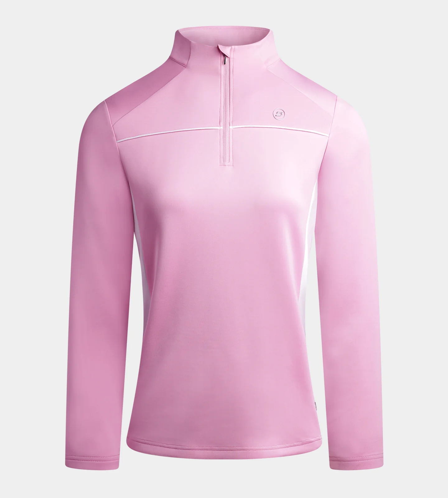 LADIES CROSS COUNTRY MIDLAYER - BLUSH - Image 4