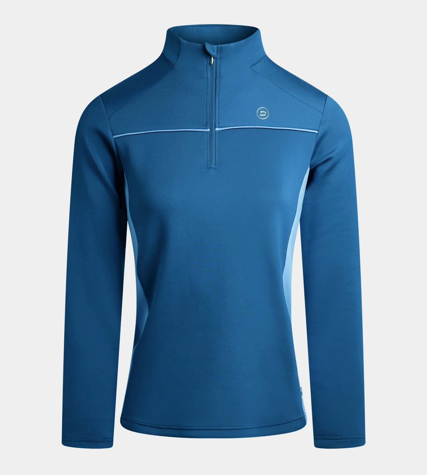 LADIES CROSS COUNTRY MIDLAYER - NAVY - Image 4