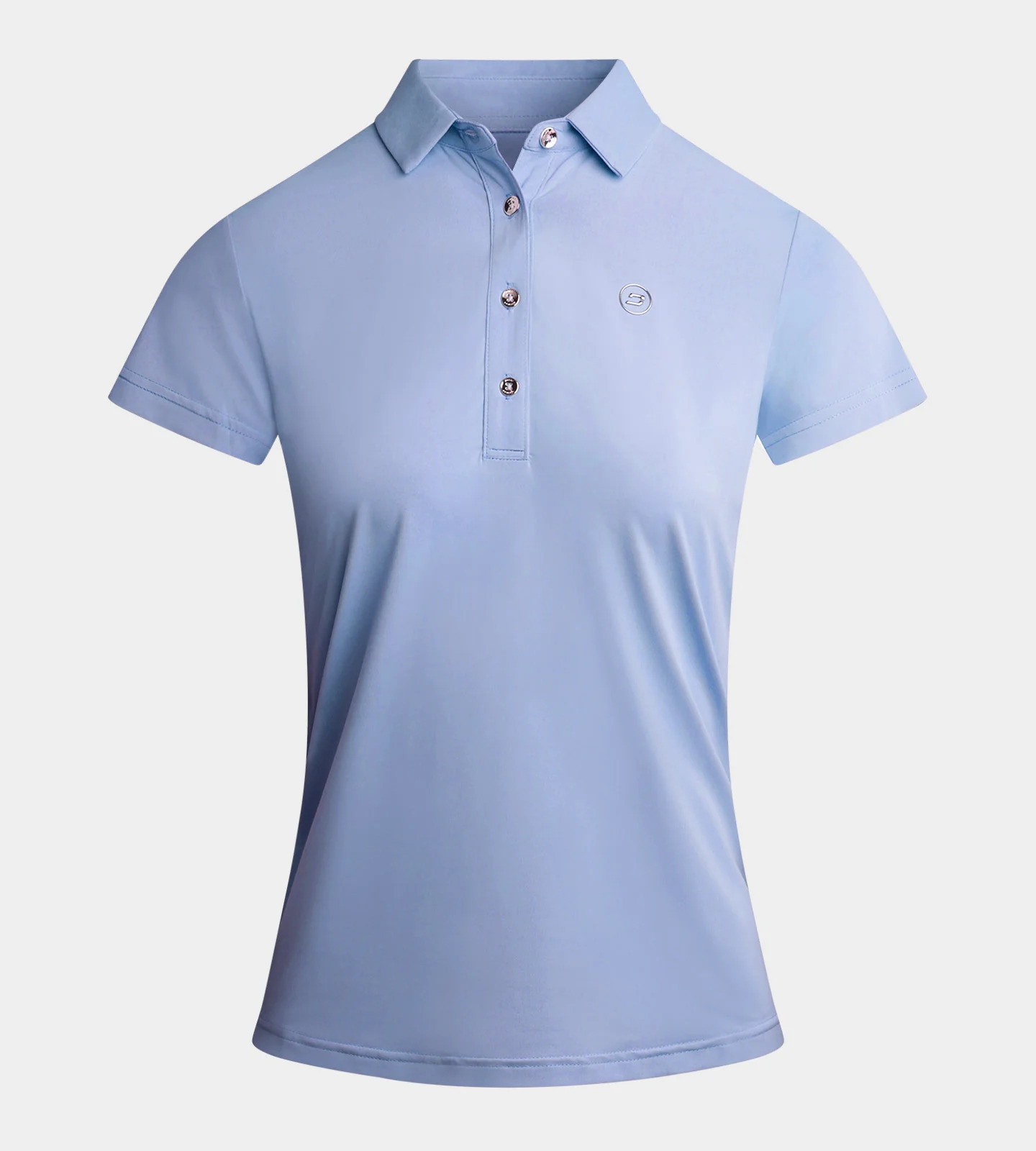 LADIES ELITE POLO - BLUE - Image 4