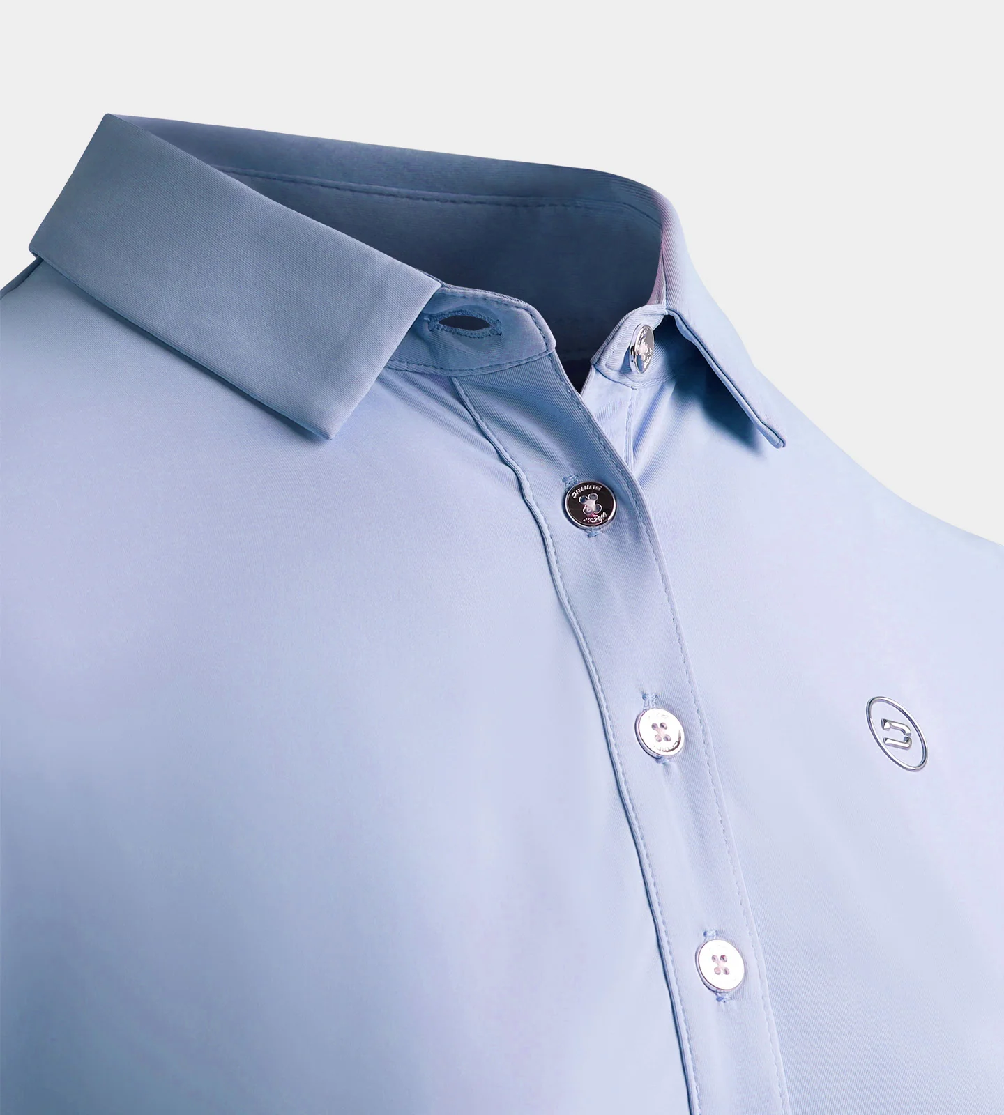 LADIES ELITE POLO - BLUE - Image 5