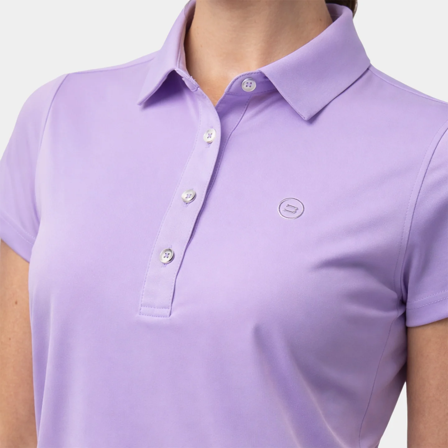 LADIES ELITE POLO - LAVENDER - Image 2