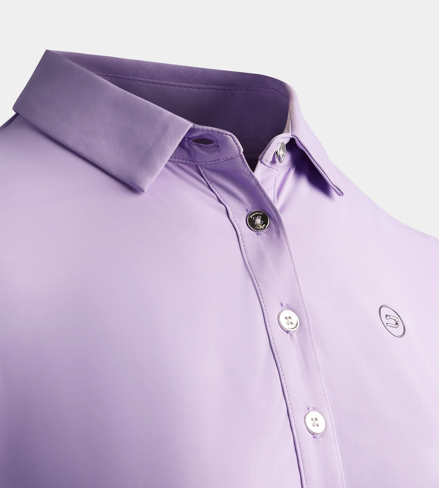 LADIES ELITE POLO - LAVENDER - Image 5