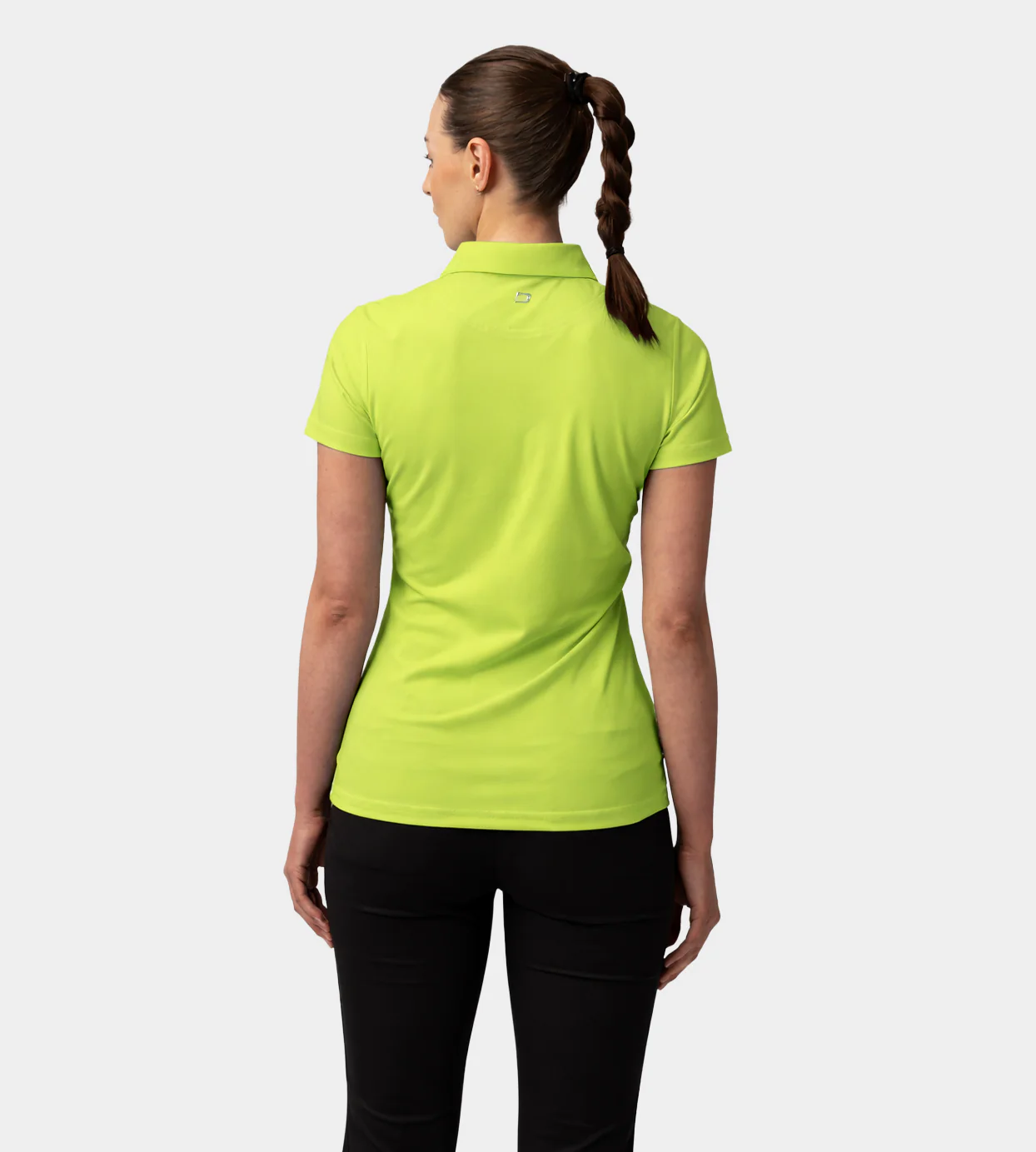 LADIES ELITE POLO - LIME - Image 3