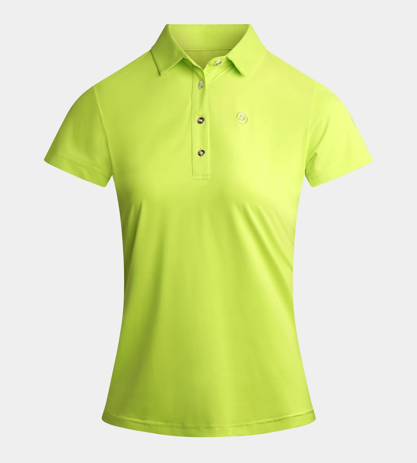 LADIES ELITE POLO - LIME - Image 4