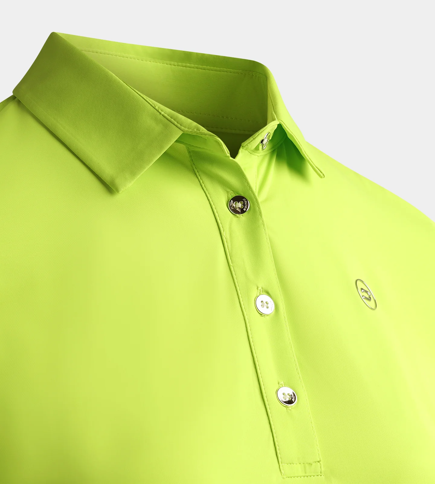 LADIES ELITE POLO - LIME - Image 5
