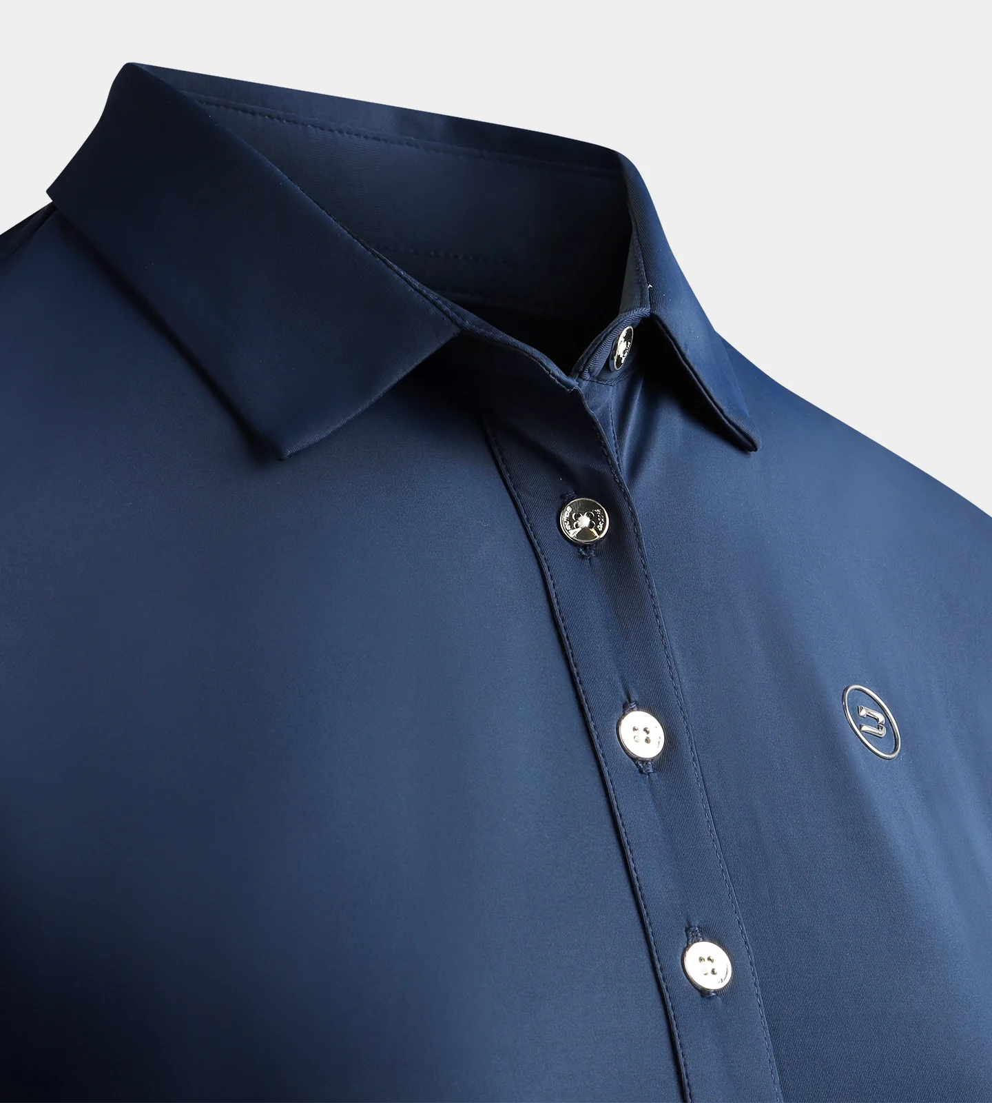 LADIES ELITE POLO - NAVY - Image 5
