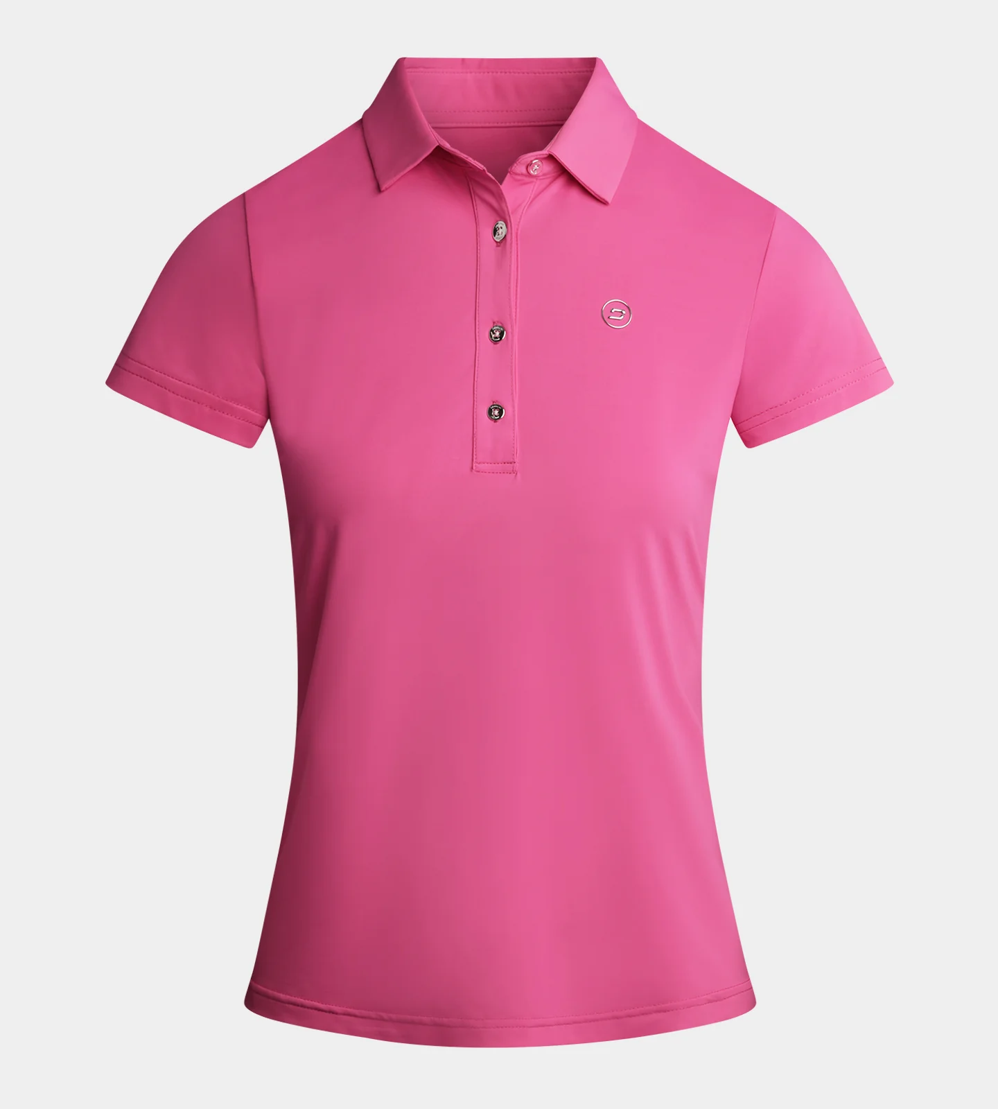 LADIES ELITE POLO - PINK - Image 4