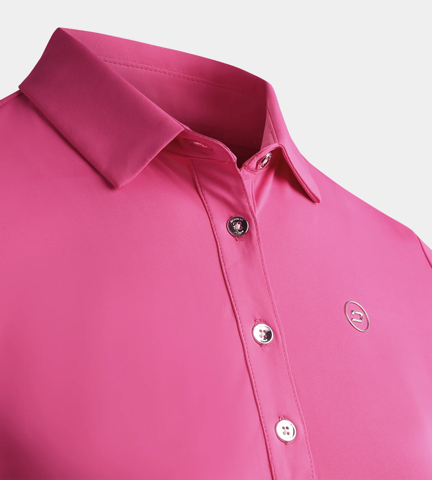 LADIES ELITE POLO - PINK - Image 5