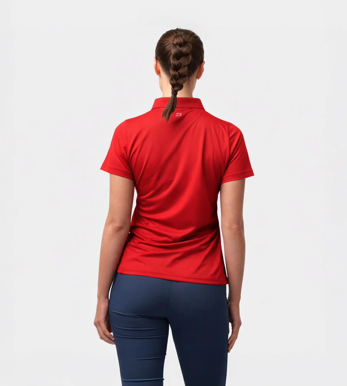 LADIES ELITE POLO - RED - Image 3