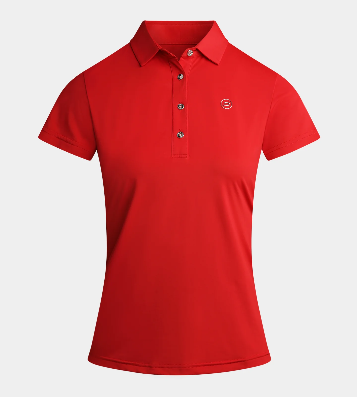 LADIES ELITE POLO - RED - Image 4