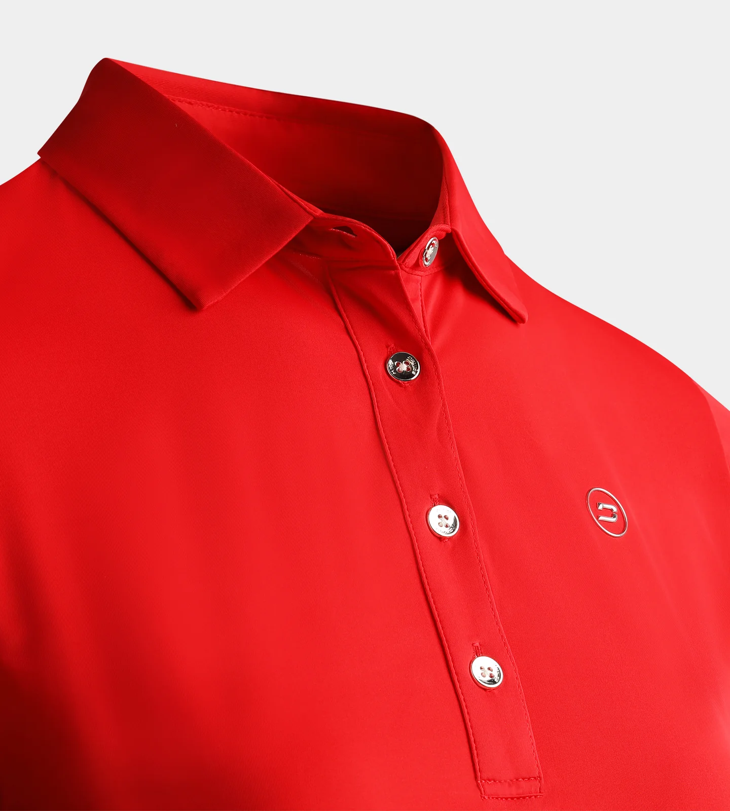 LADIES ELITE POLO - RED - Image 5
