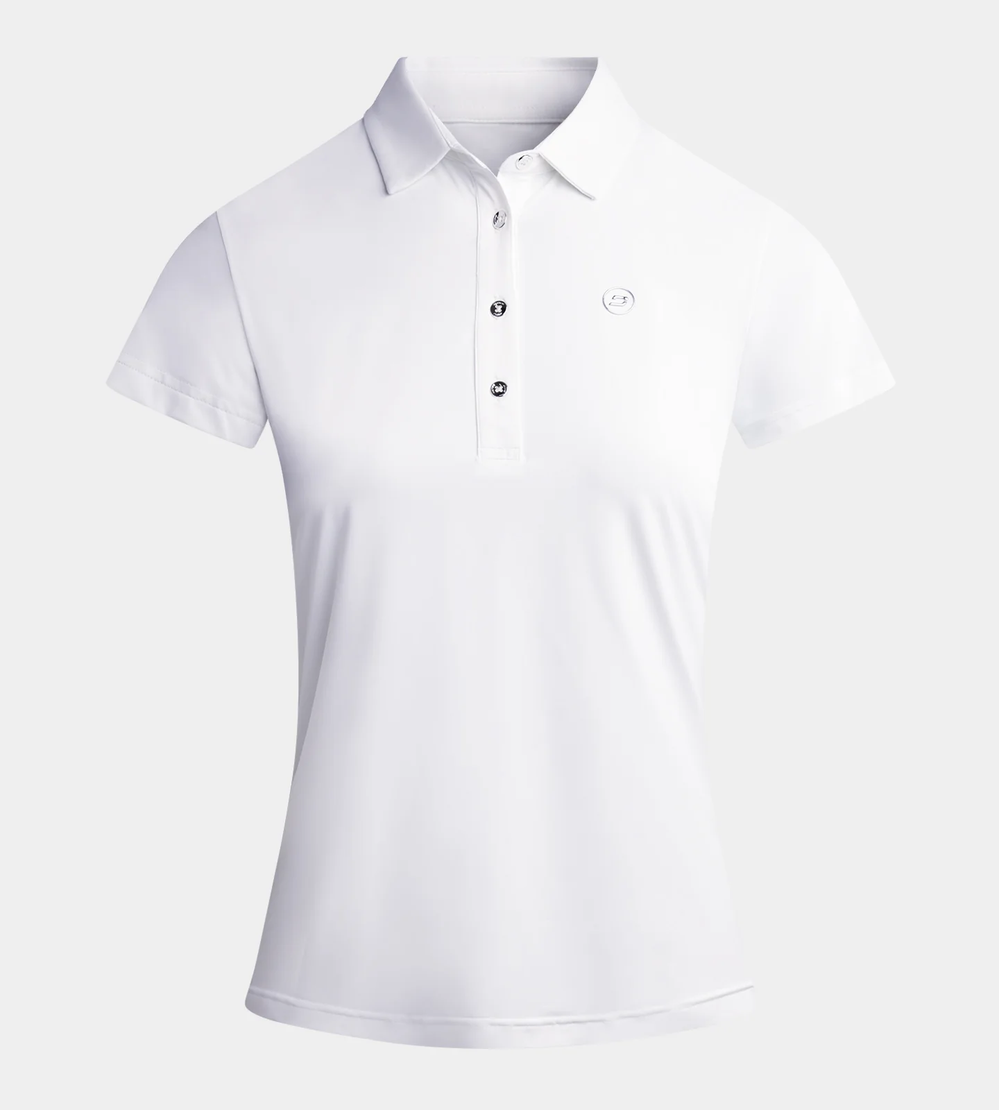 LADIES ELITE POLO - WHITE - Image 4