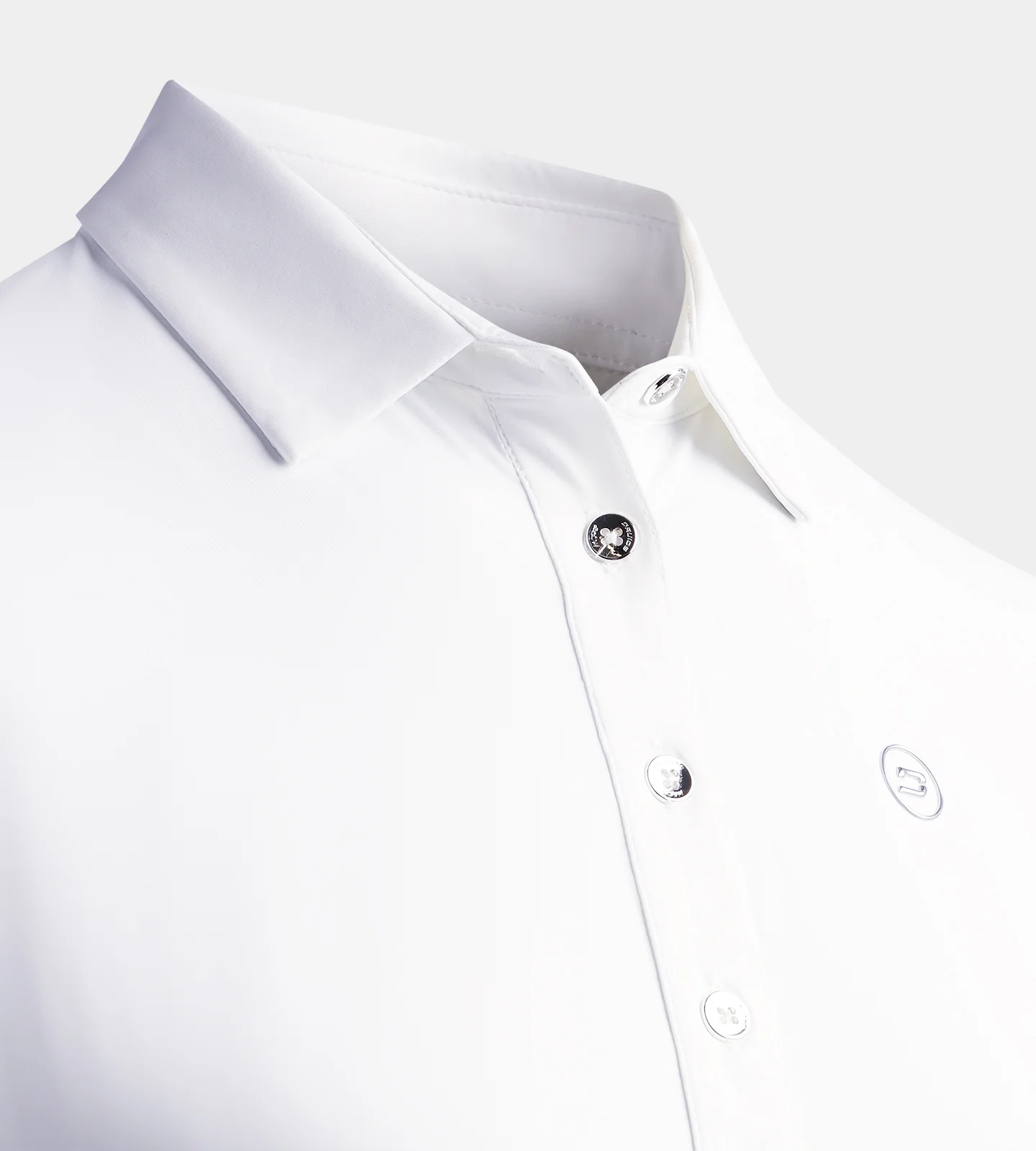 LADIES ELITE POLO - WHITE - Image 5
