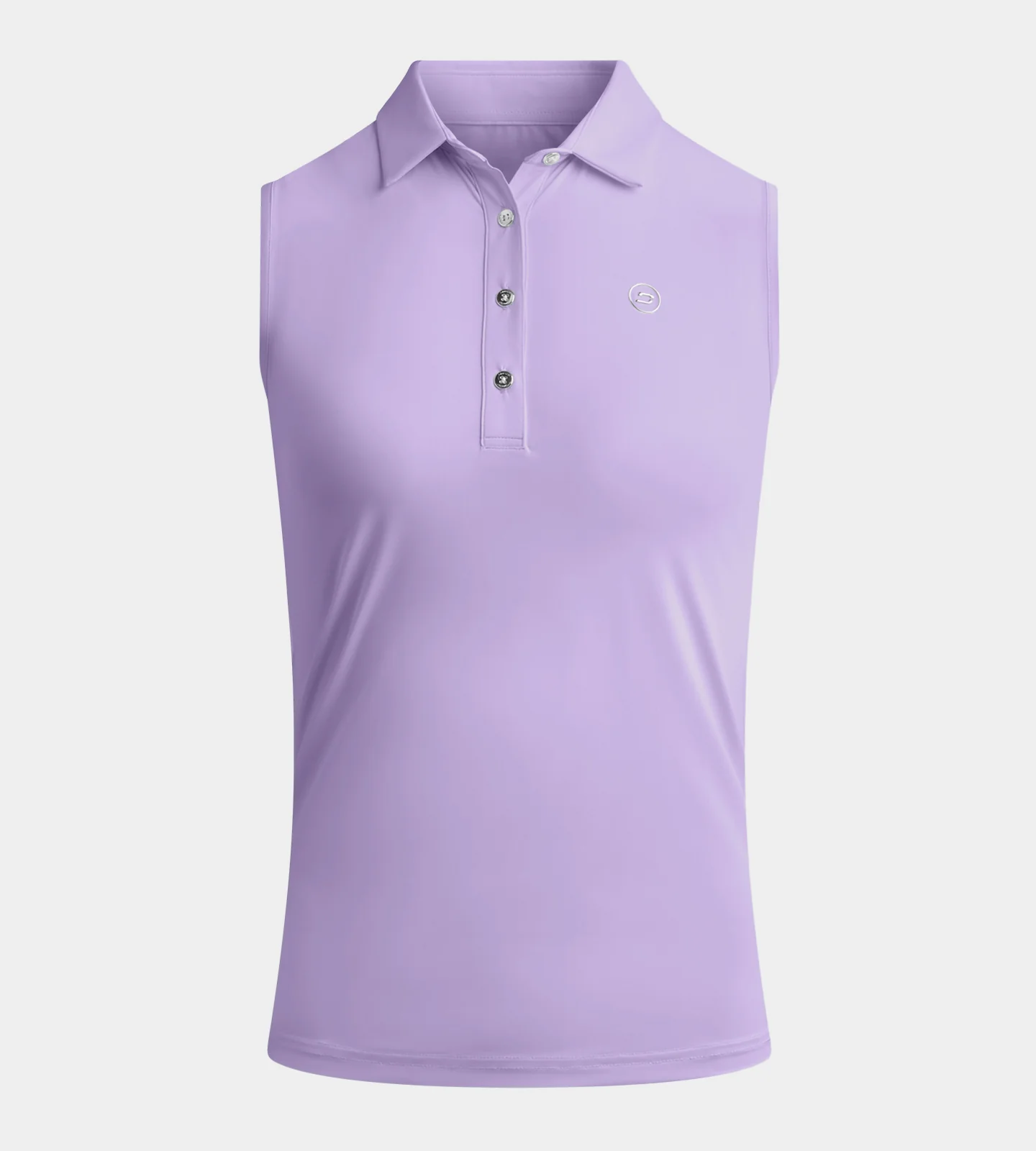 LADIES ELITE SLEEVELESS POLO - LAVENDER - Image 5