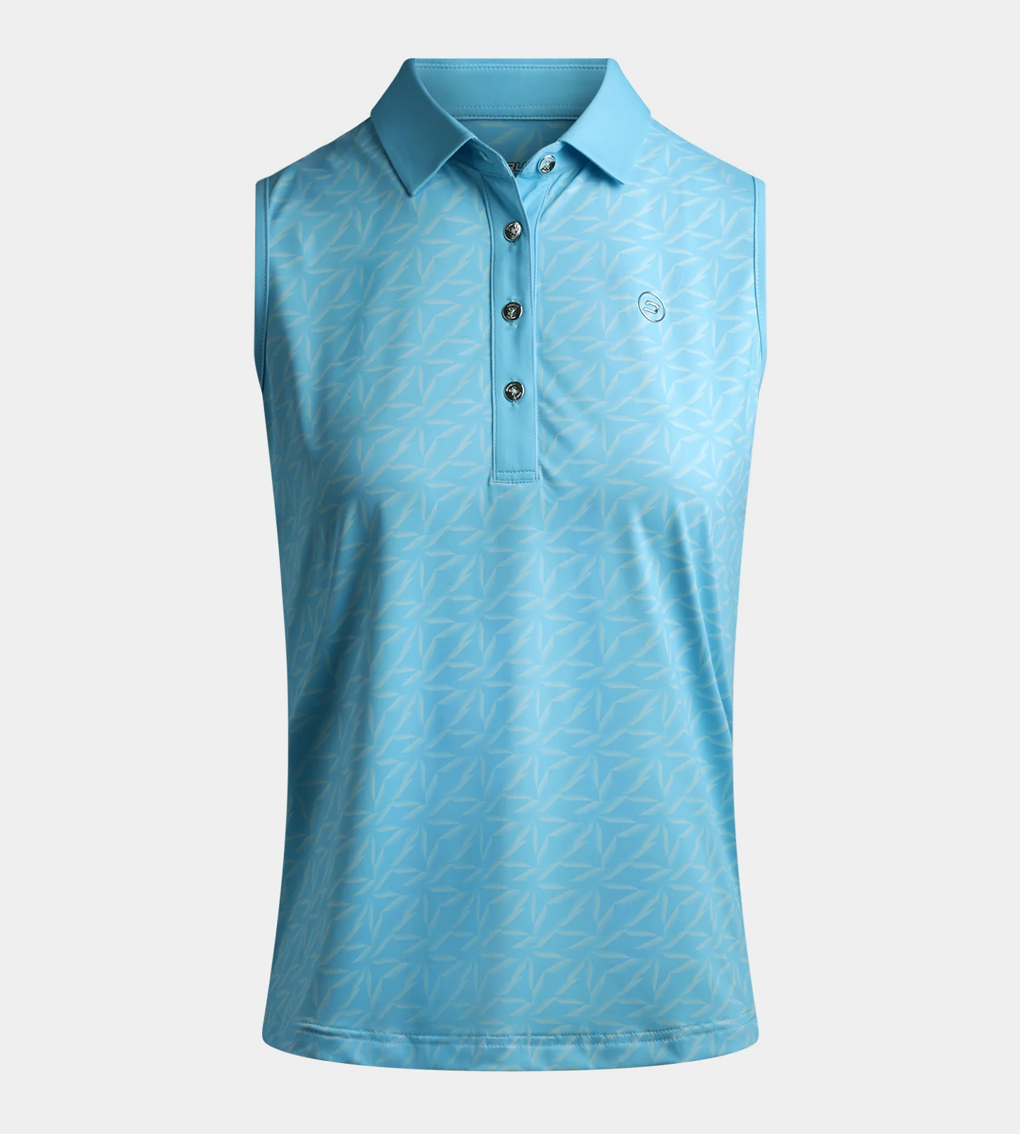 LADIES EMPIRE POLO - BLUE - Image 6