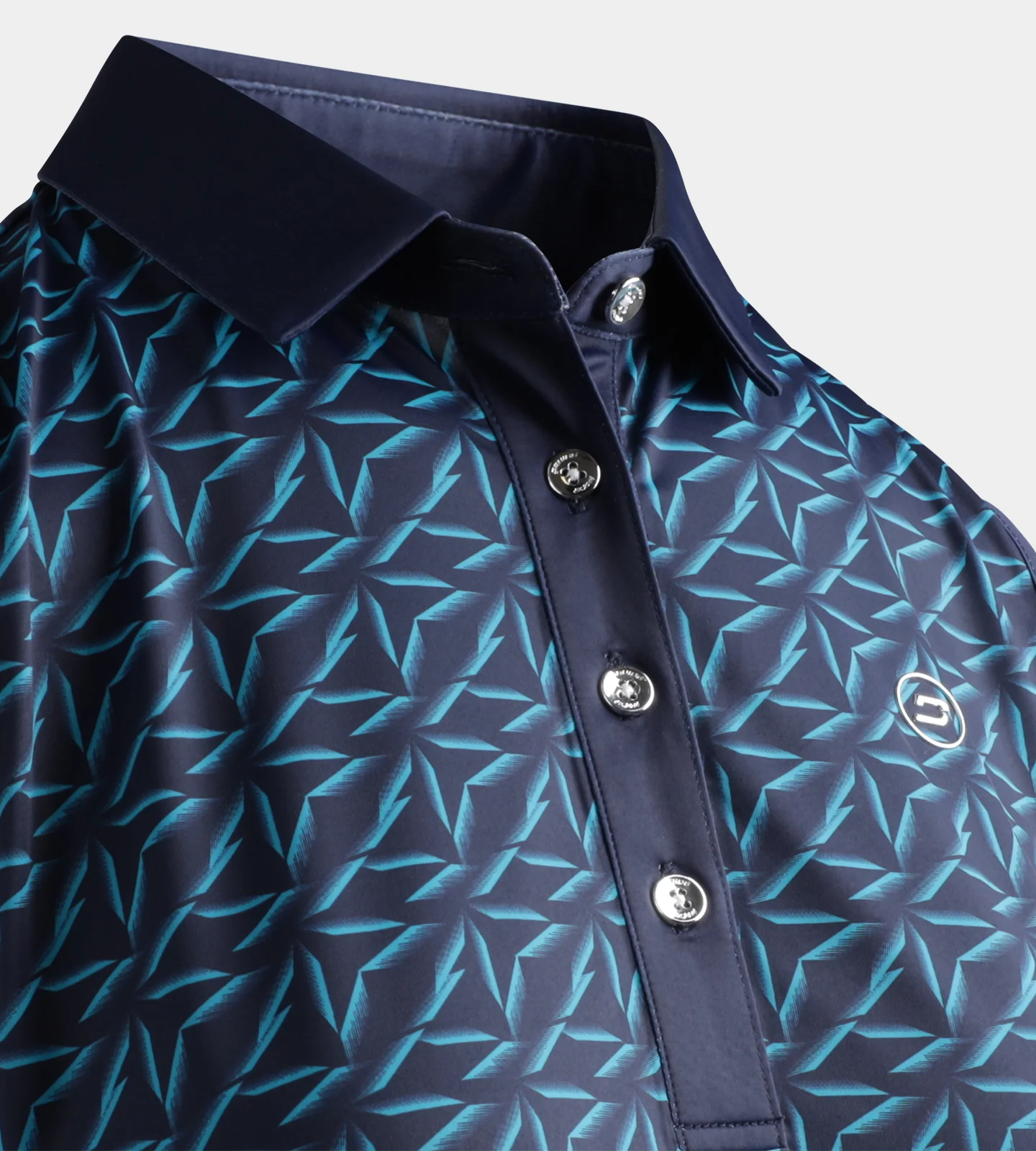 LADIES EMPIRE POLO - NAVY - Image 5