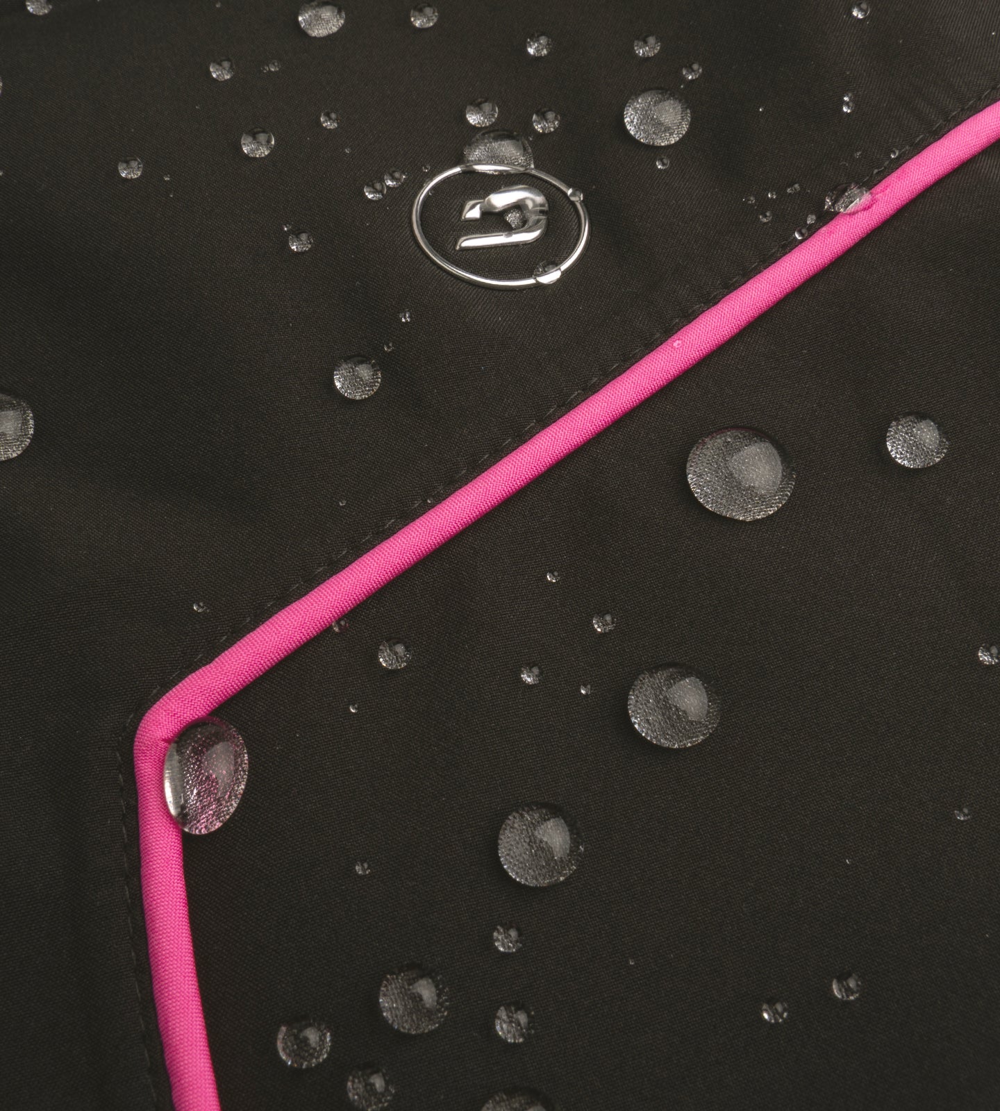 LADIES ESCAPADE RAIN JACKET - BLACK - Image 5