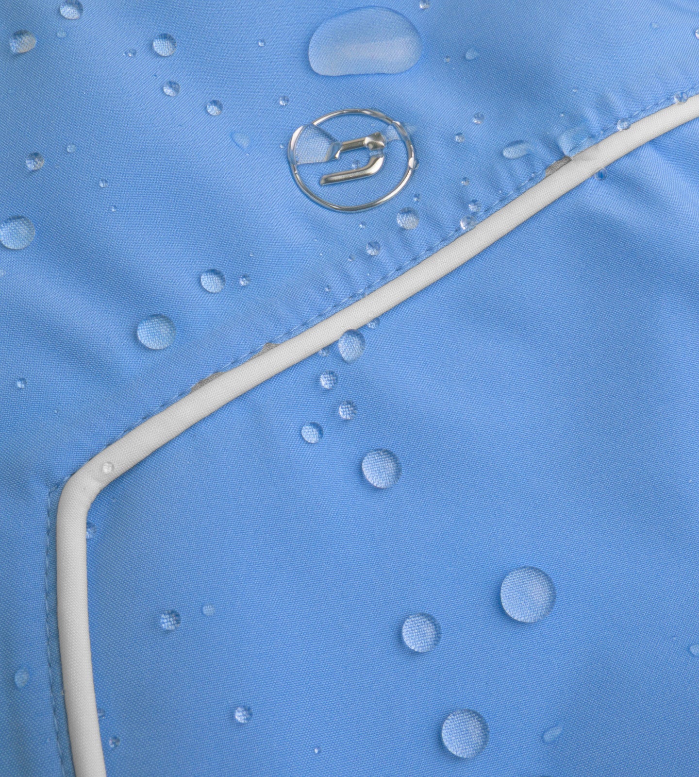 LADIES ESCAPADE RAIN JACKET - BLUE - Image 5