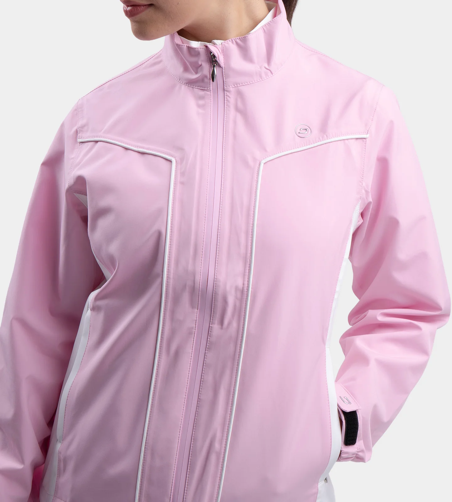 LADIES ESCAPADE RAIN JACKET - PINK - Image 2