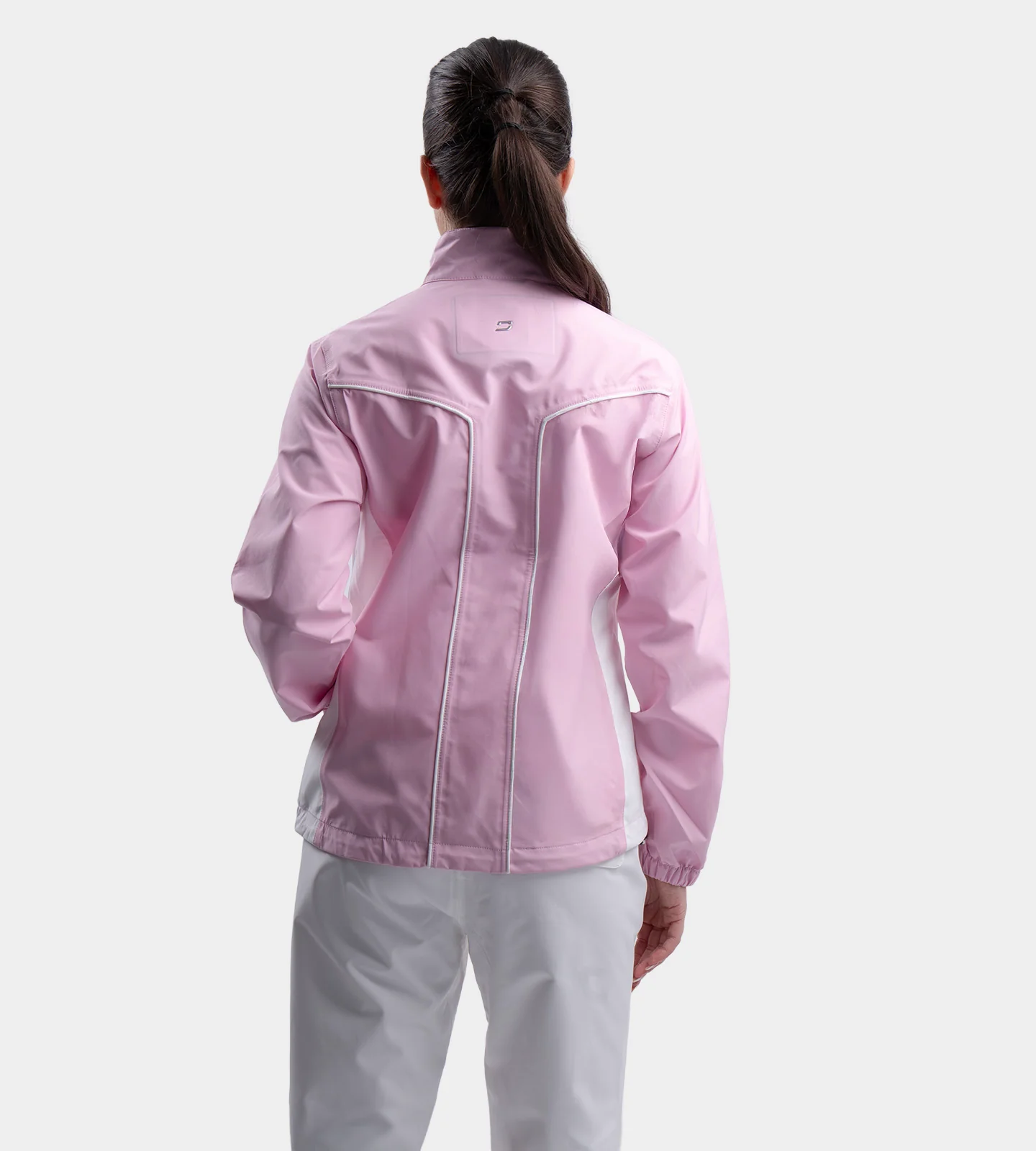 LADIES ESCAPADE RAIN JACKET - PINK - Image 3
