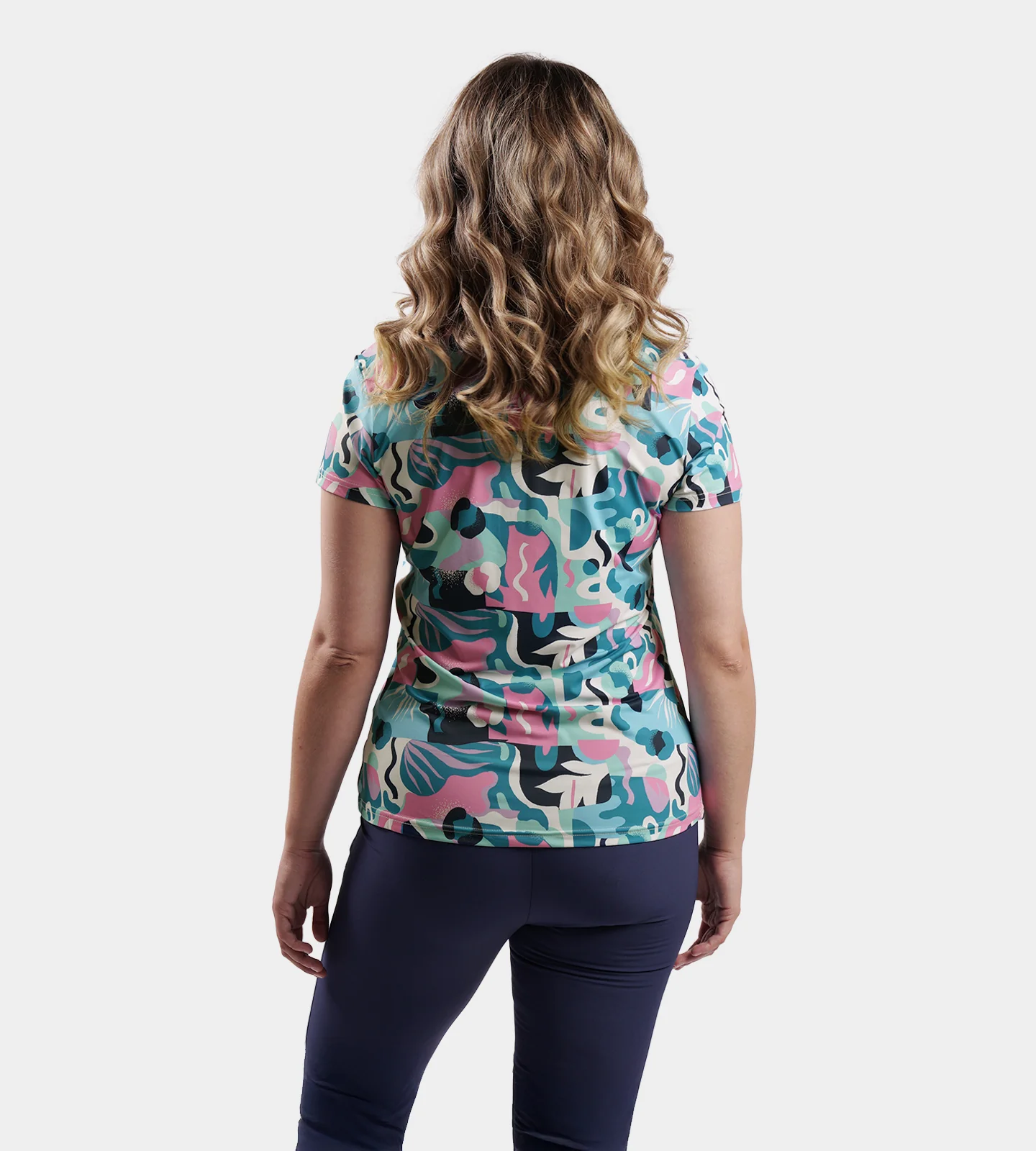 LADIES EXOTIC POLO - MINT - Image 3