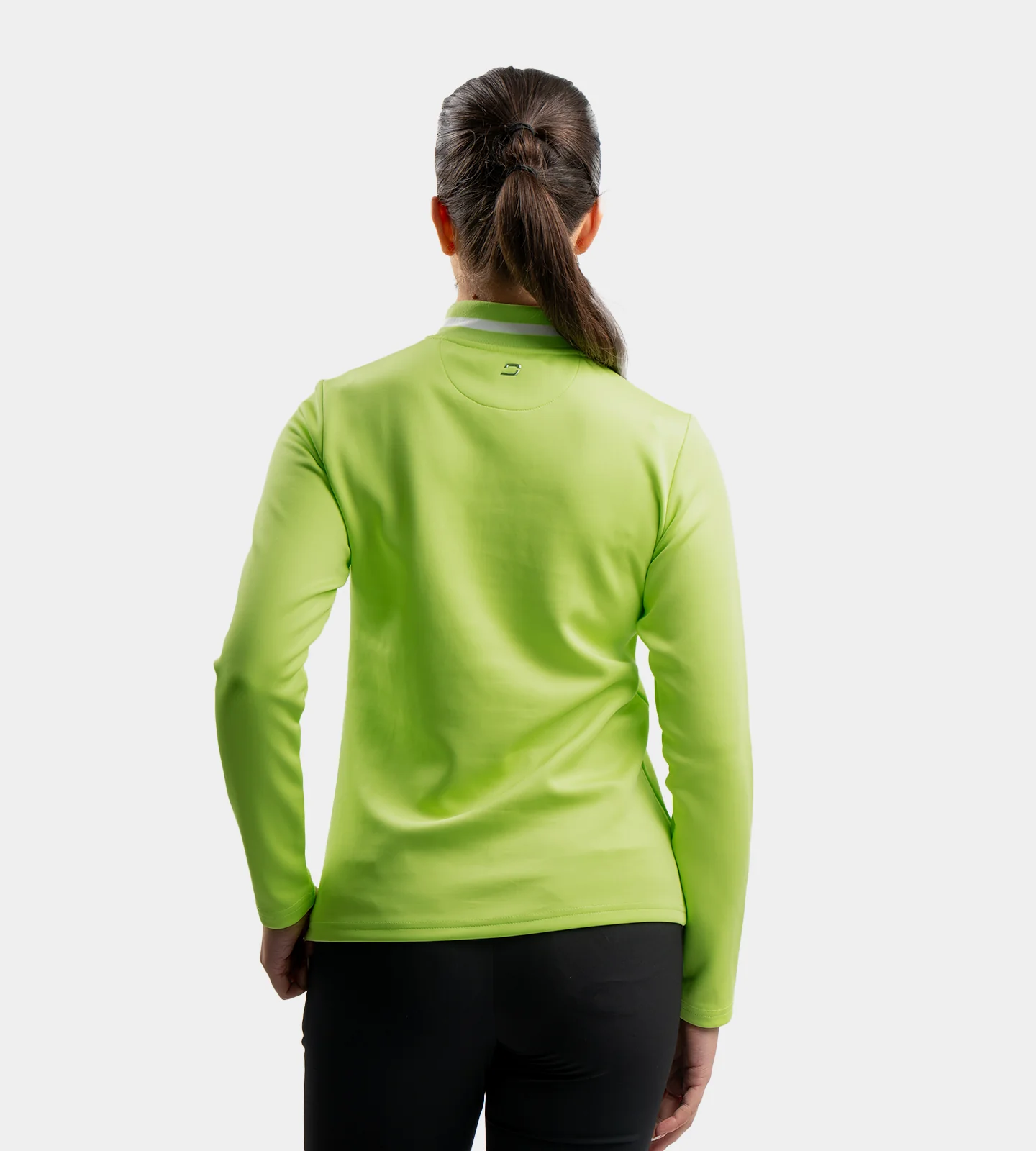 LADIES FAIRWAY FLEX MIDLAYER - LIME - Image 4