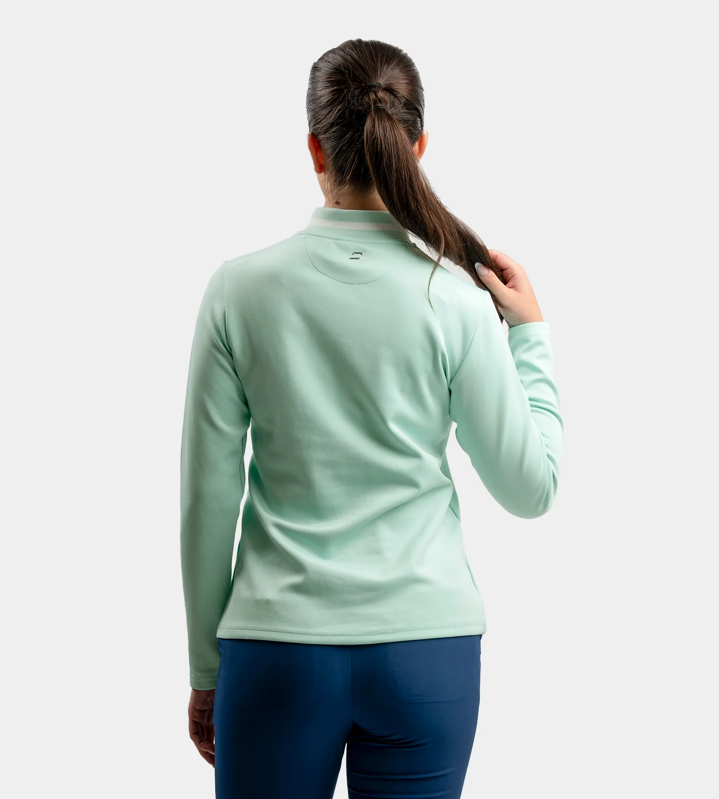 LADIES FAIRWAY FLEX MIDLAYER - MINT - Image 4