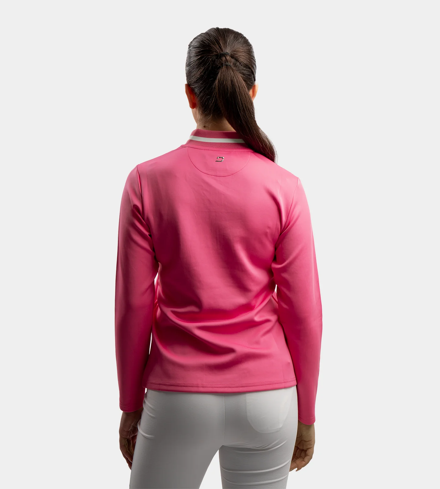 LADIES FAIRWAY FLEX MIDLAYER - PINK - Image 4