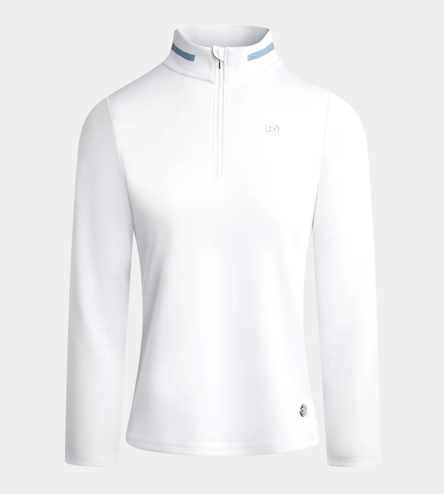 LADIES FAIRWAY FLEX MIDLAYER - WHITE - Image 3
