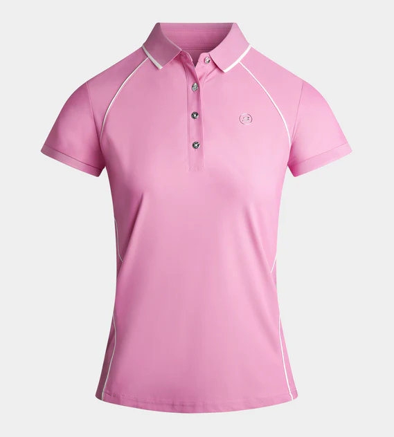 LADIES FORM POLO - PINK - Image 5
