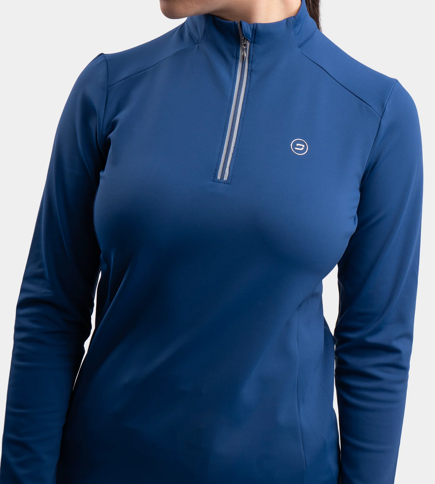 LADIES GALACTIC MIDLAYER - NAVY - Image 2