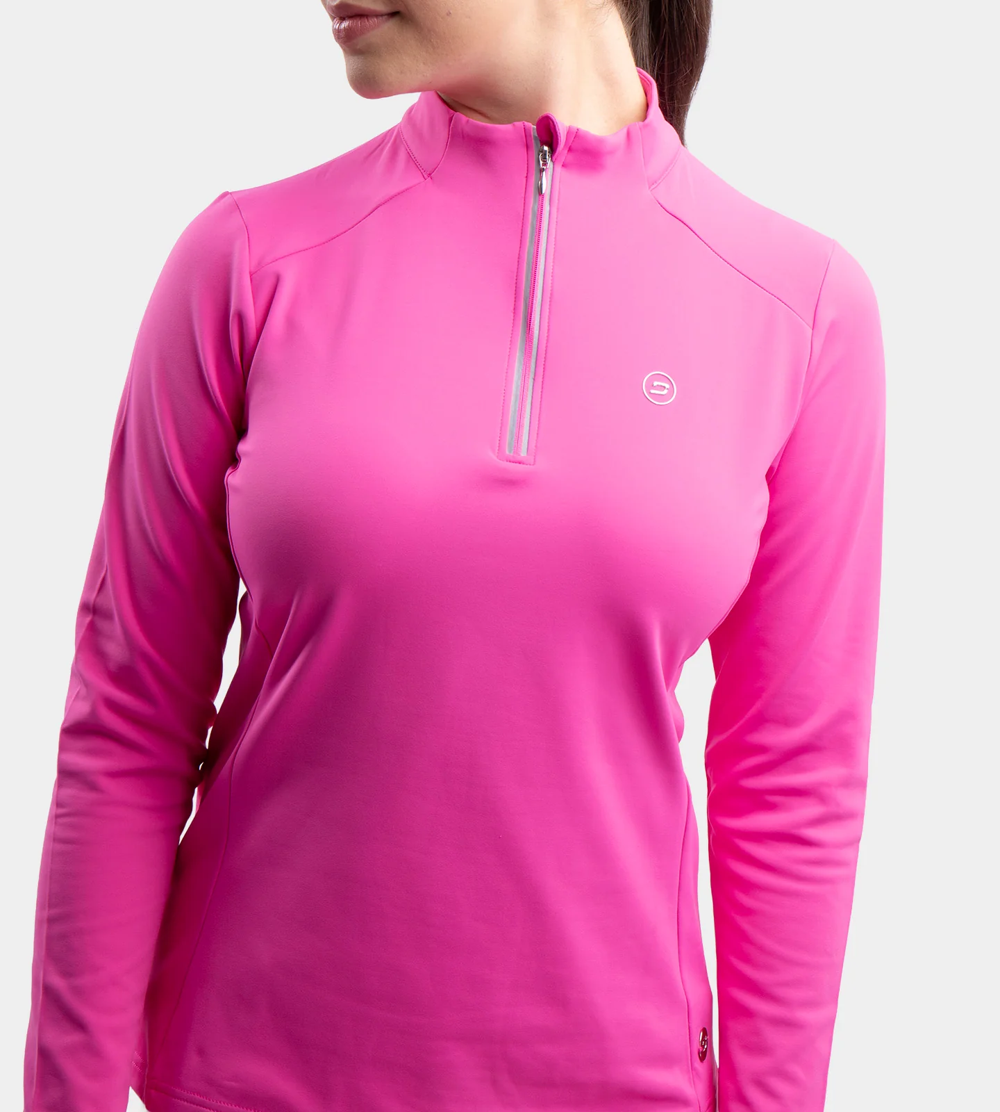 LADIES GALACTIC MIDLAYER - PINK - Image 2