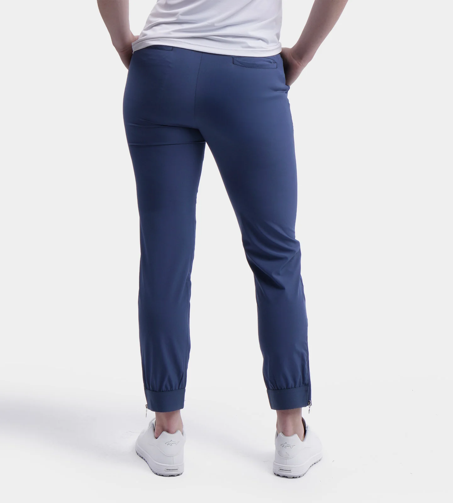 LADIES GOLF JOGGERS - NAVY - Image 4