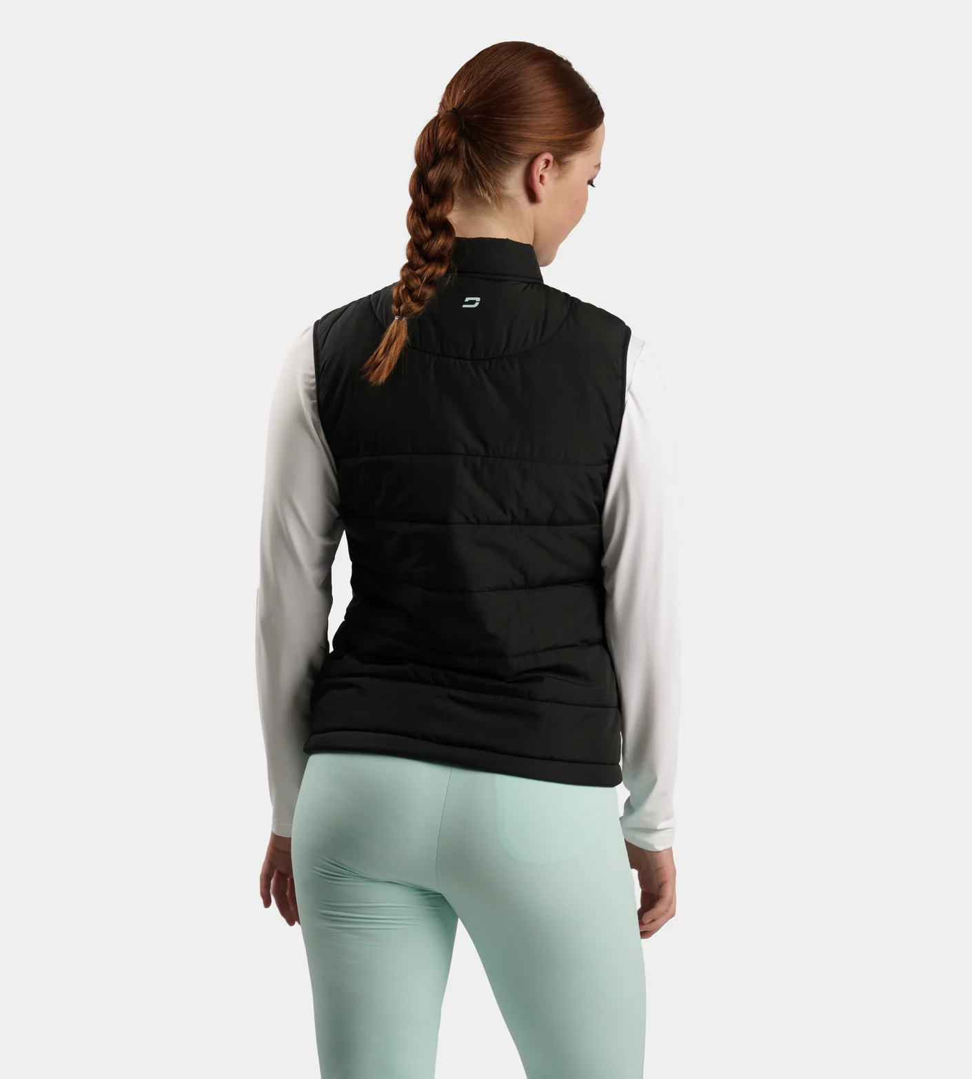 LADIES GRACIE GILET - BLACK - Image 3